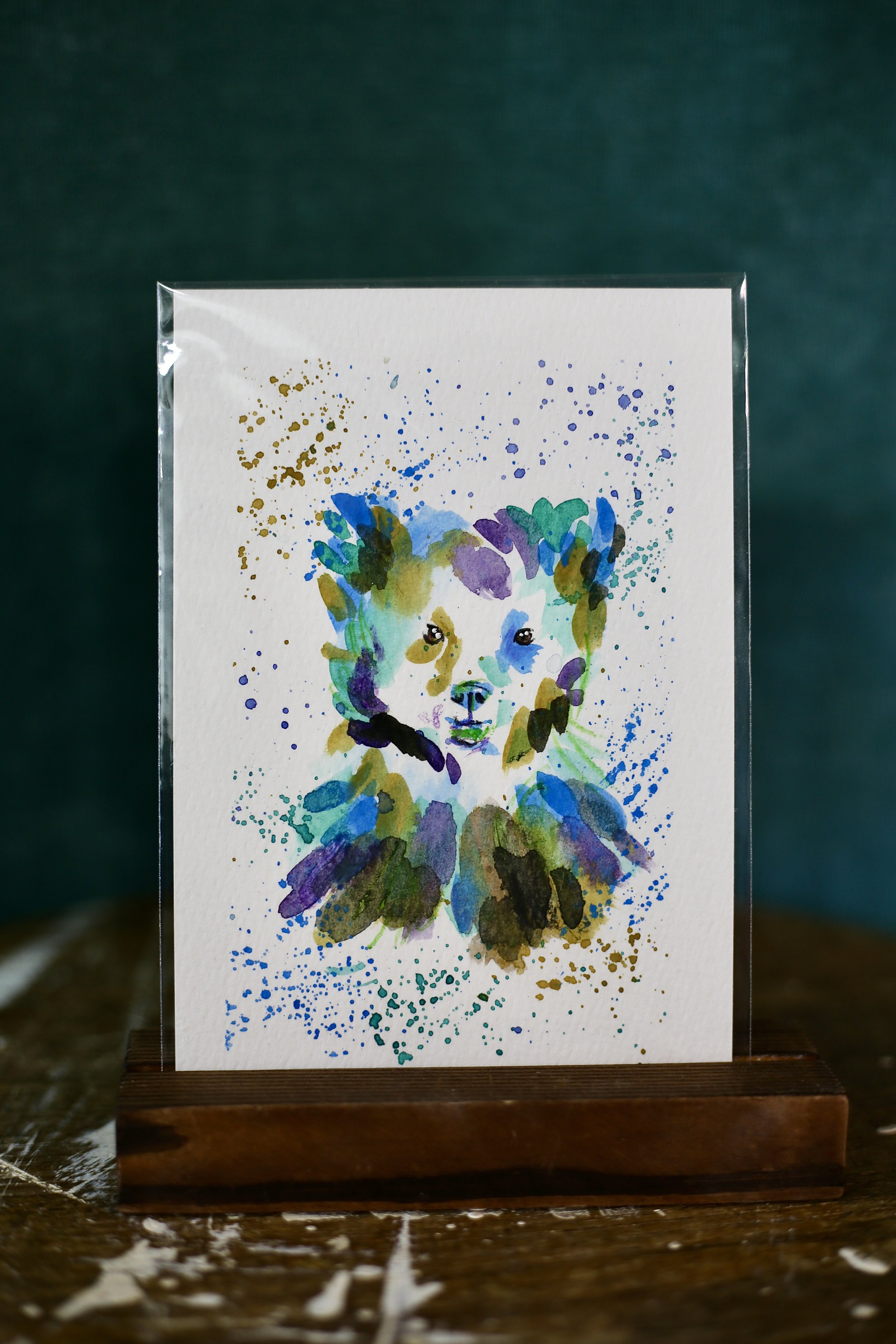 Watercolor - Baby Bear