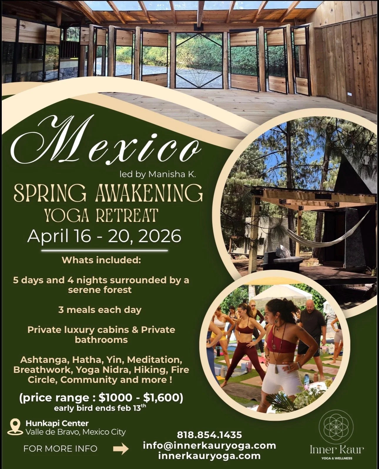 Spring Awakening -                        MEXICO RETREAT