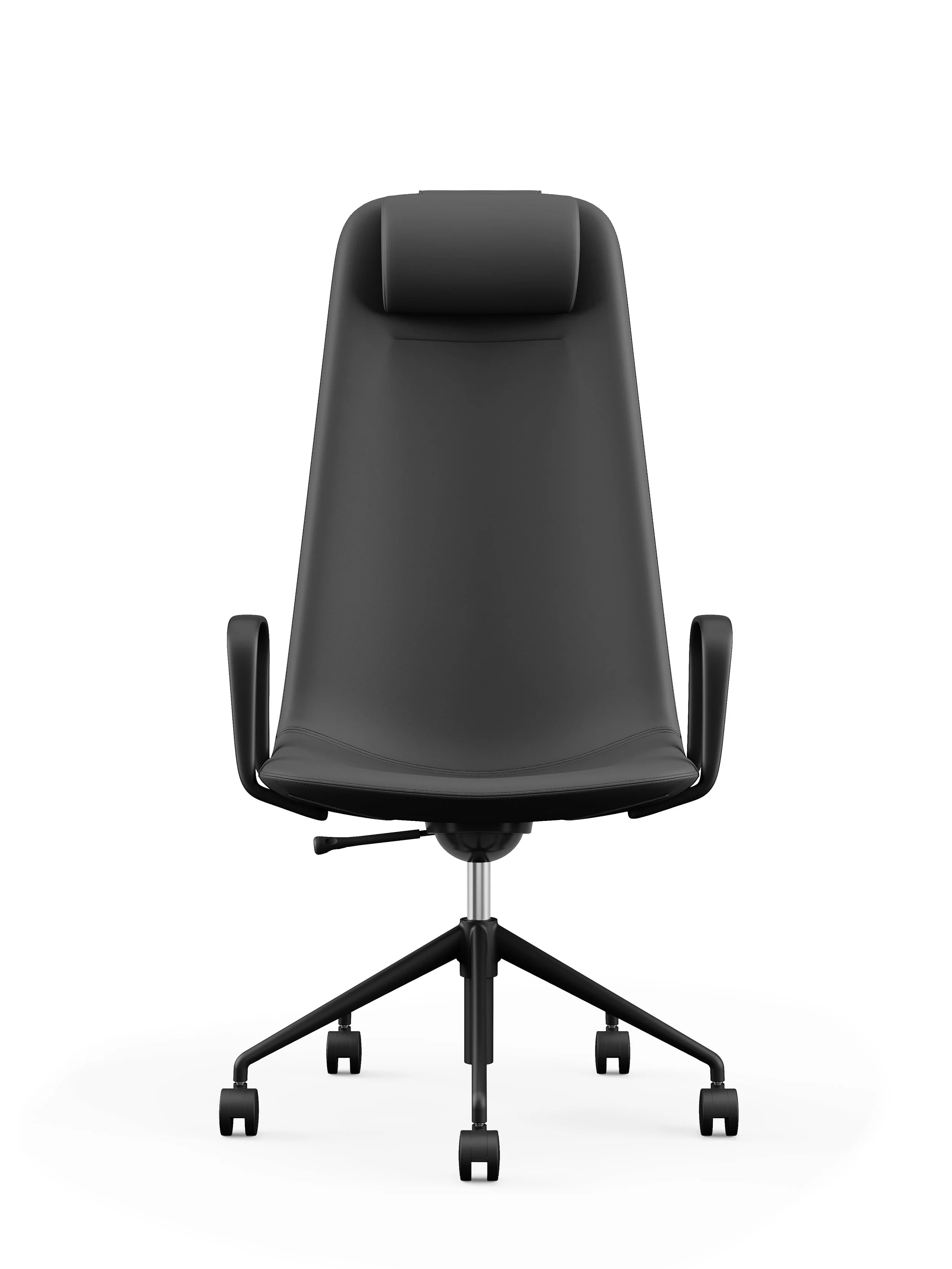 ELARA - Executive Back - Gunmetal-Black - Front.jpg