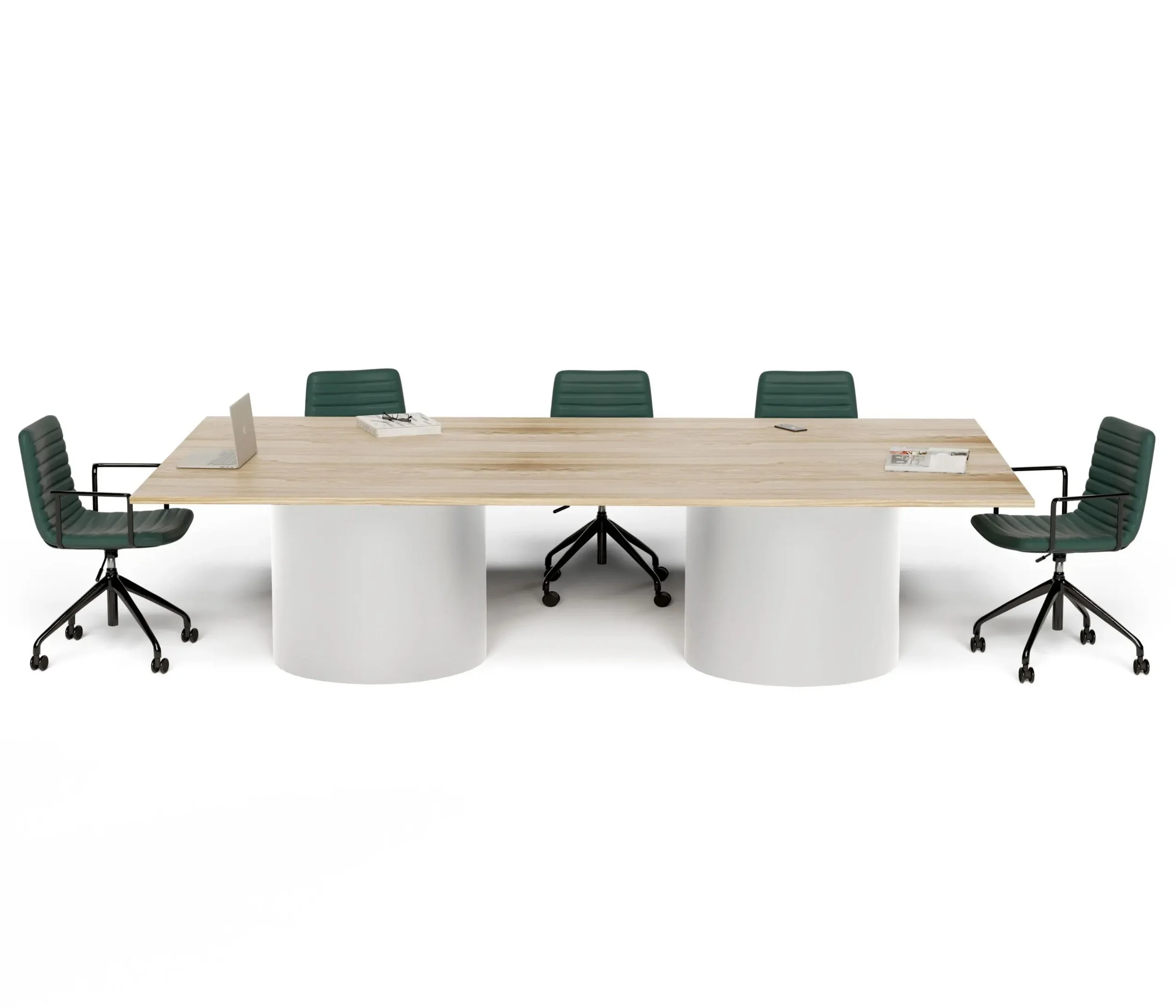 DRUM-TABLE-WHITE-BASE-RAND-4-STAR-FOREST-GREEN-scaled.jpg