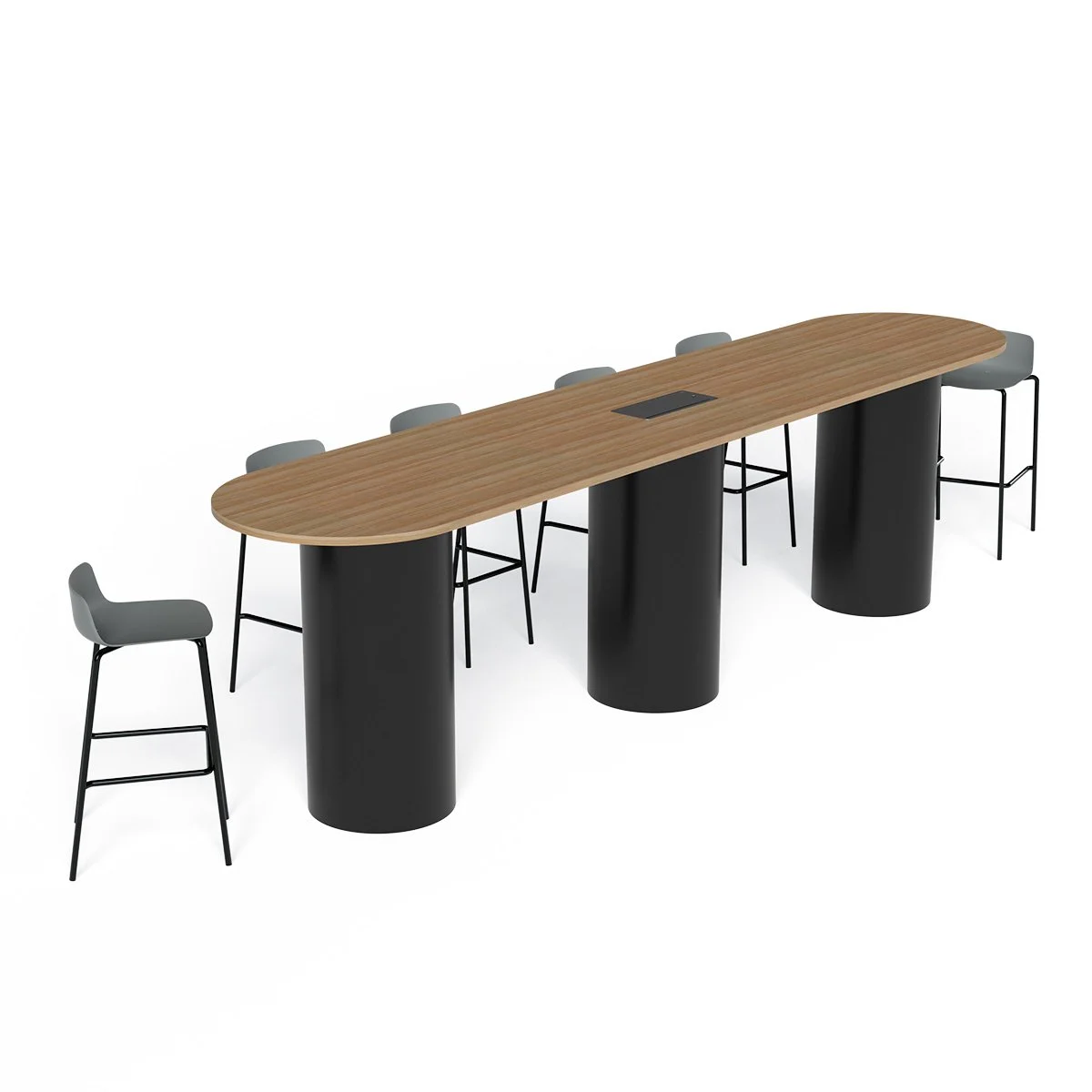 DRUM-STANDING-TABLE-450-dia-x-700H-3-leg-Black-Natural-Oak.jpg