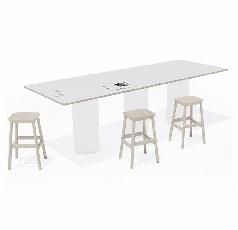 DRUM400x875-Drum-Base-Tall-Table-Height-400Dia-x-875H-White-Dressed-Triple-Base.jpg