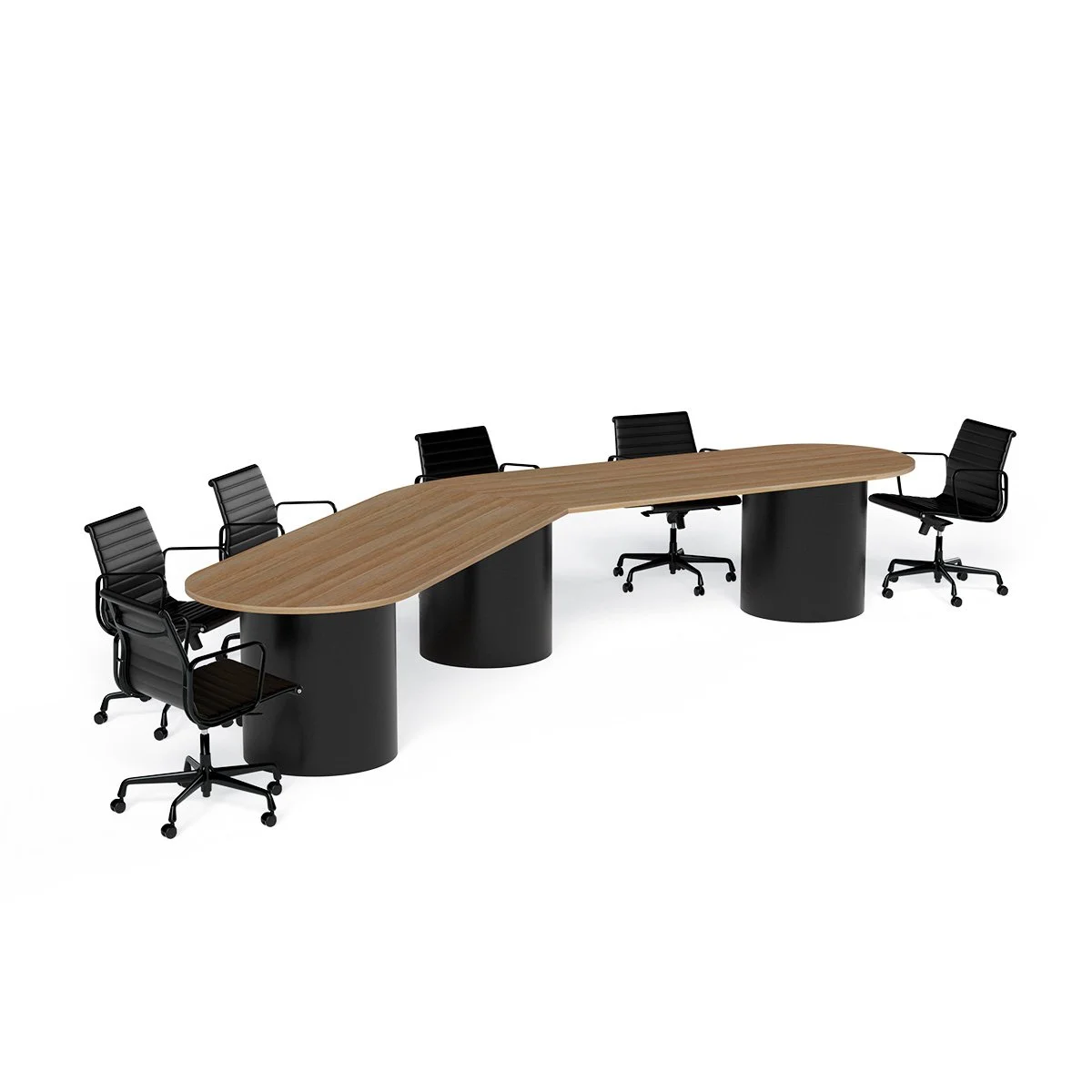 DRUM-ARROW-COLLAB-TABLE-600-Dia-x-700H-3-leg-BLACK-NATURAL OAK.jpg