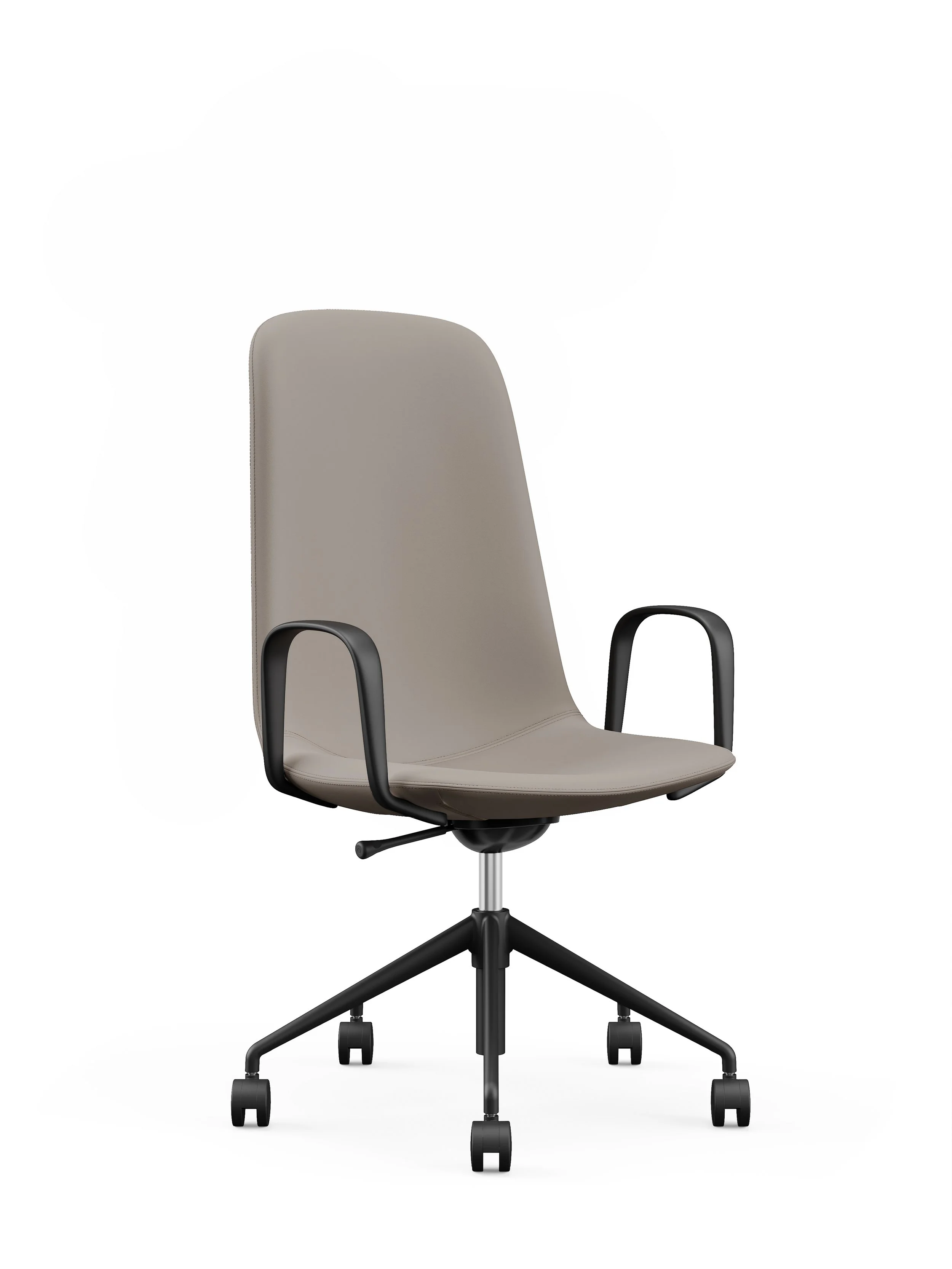 ELARA - High Back - Taupe-Black - Front Angle.jpg