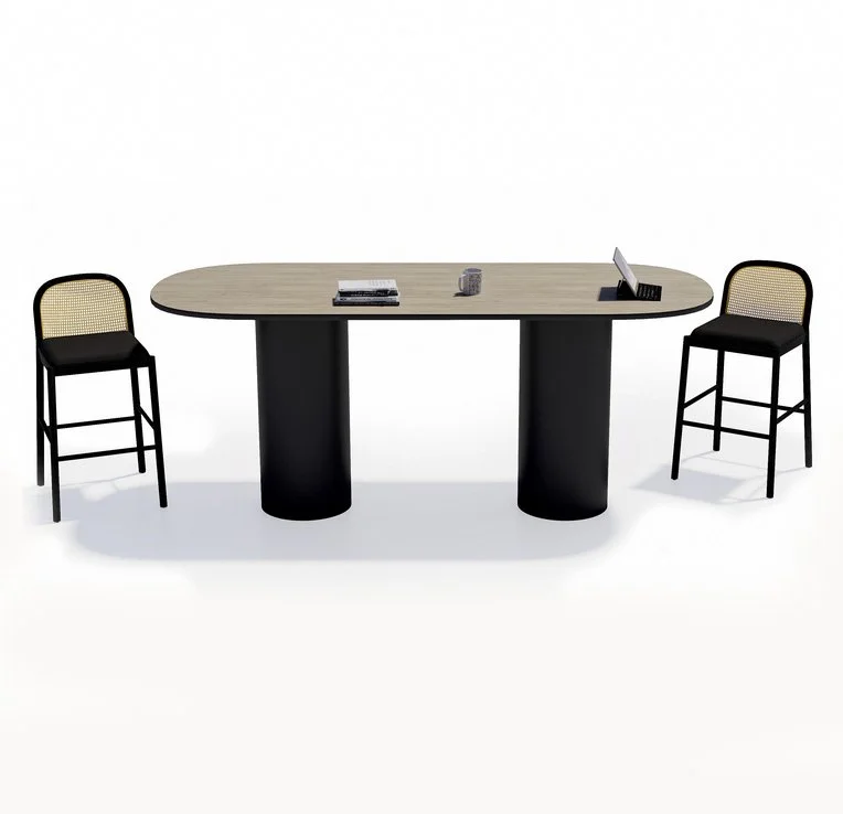 DRUM400x875-Drum-Base-Tall-Table-Height-400Dia-x-875H-Black-Dressed-Stella-Chair.jpg