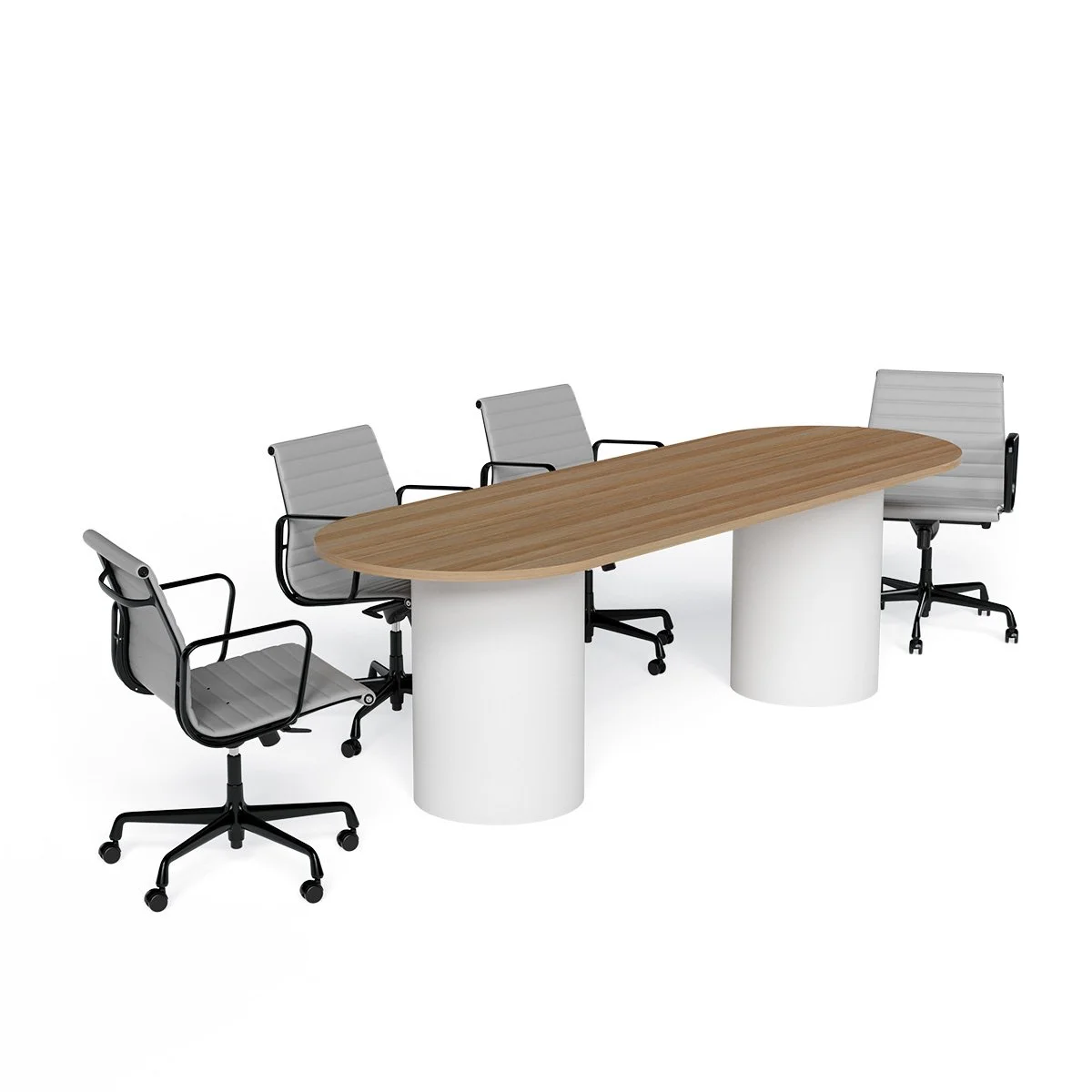 DRUM-MEETING-TABLE-450-dia-x-700H-2-leg-WHITE-NATURAL-OAK.jpg