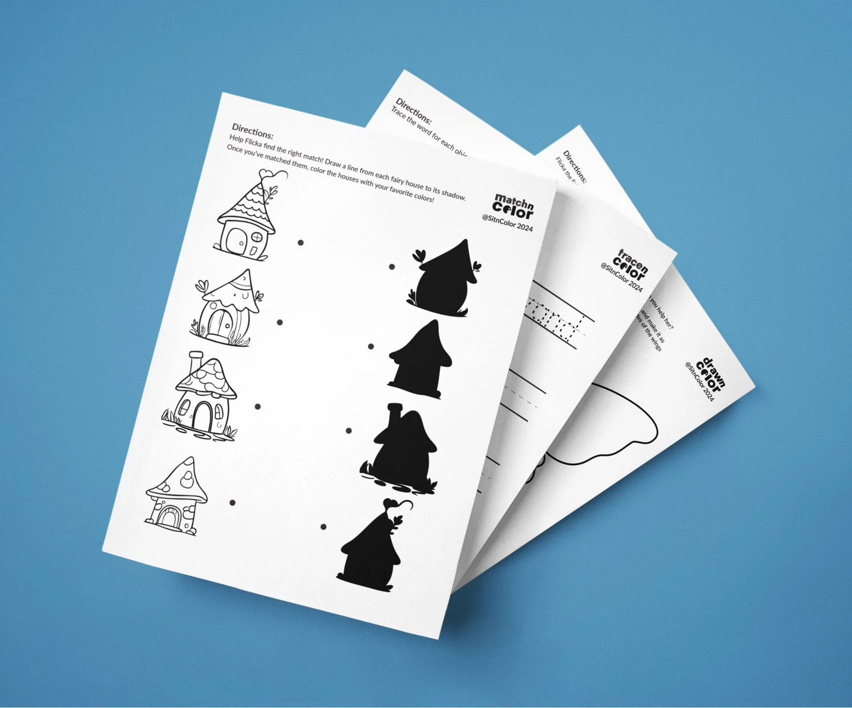 Image of all worksheets to download