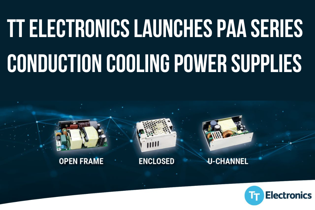 TT Electronics Launches PAA Series Conduction Cooling Power Supplies