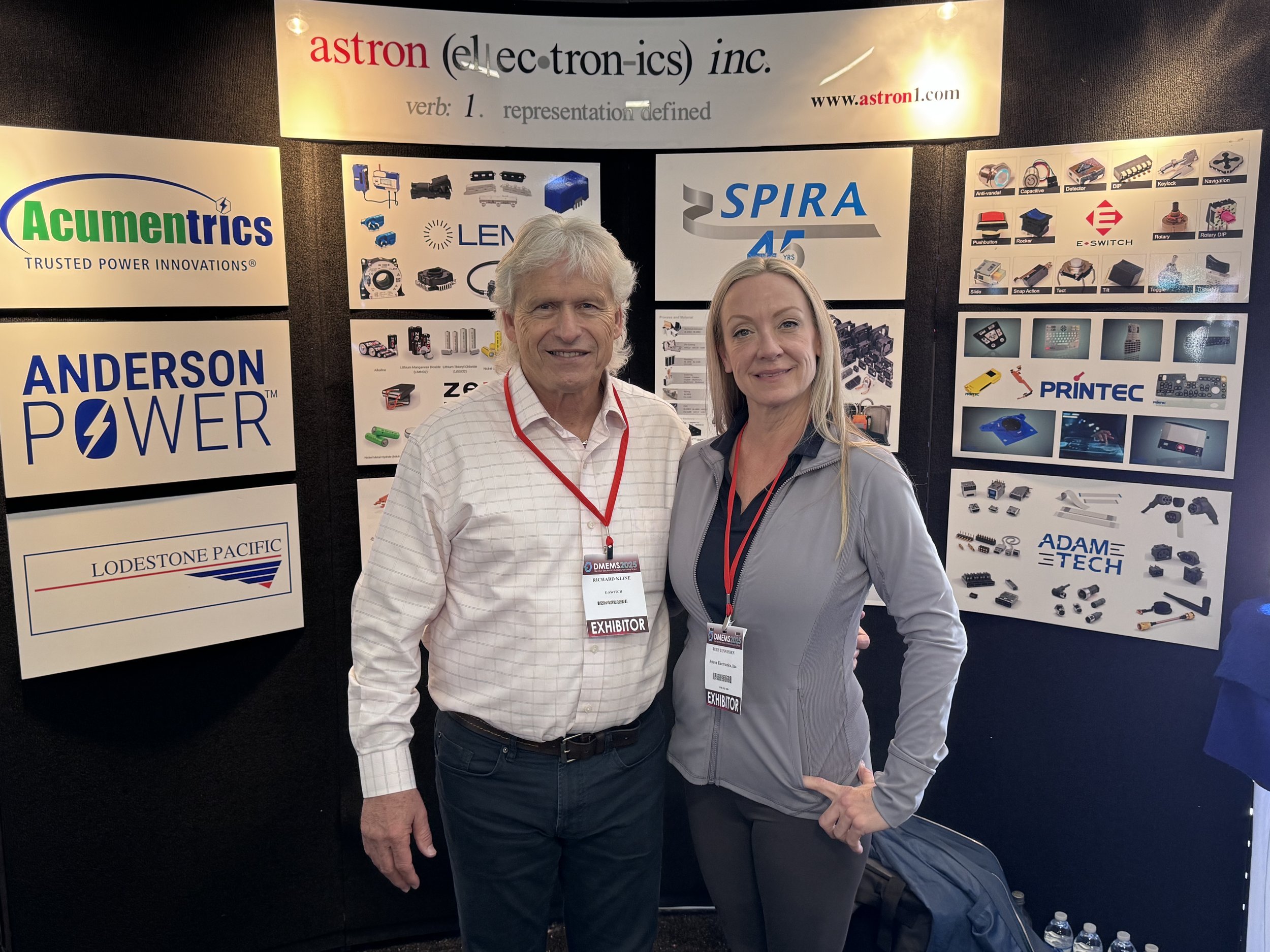 Rick and Beth at DMEMS 2025