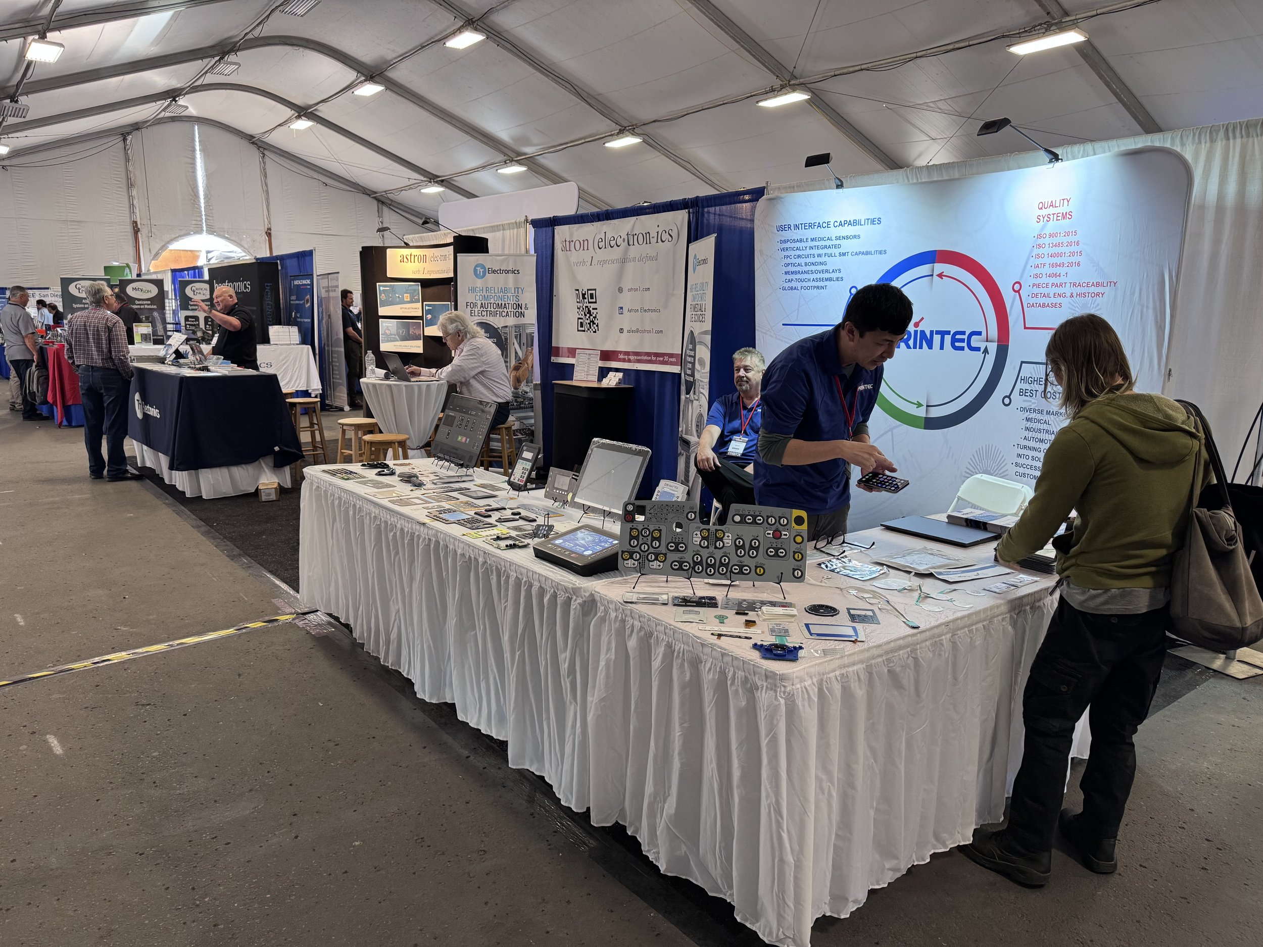 Product Display at DMEMS 2025