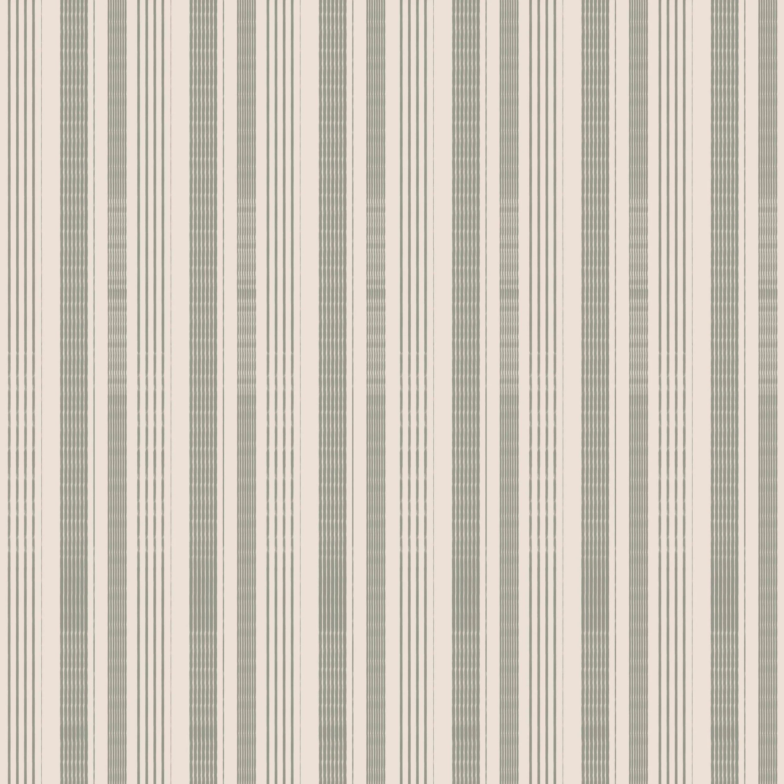Pattern of beige and gray vertical stripes on a wall or wallpaper.