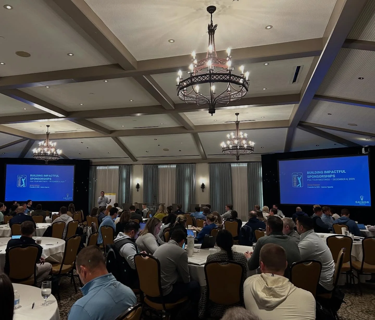 Have loved the opportunity working in golf with the PGA TOUR and its tournaments over the past two years. 

Thank you to everyone who attended my AI for Sponsorships and Building Impactful Sponsorships sessions at the Tournament Meetings this week.

