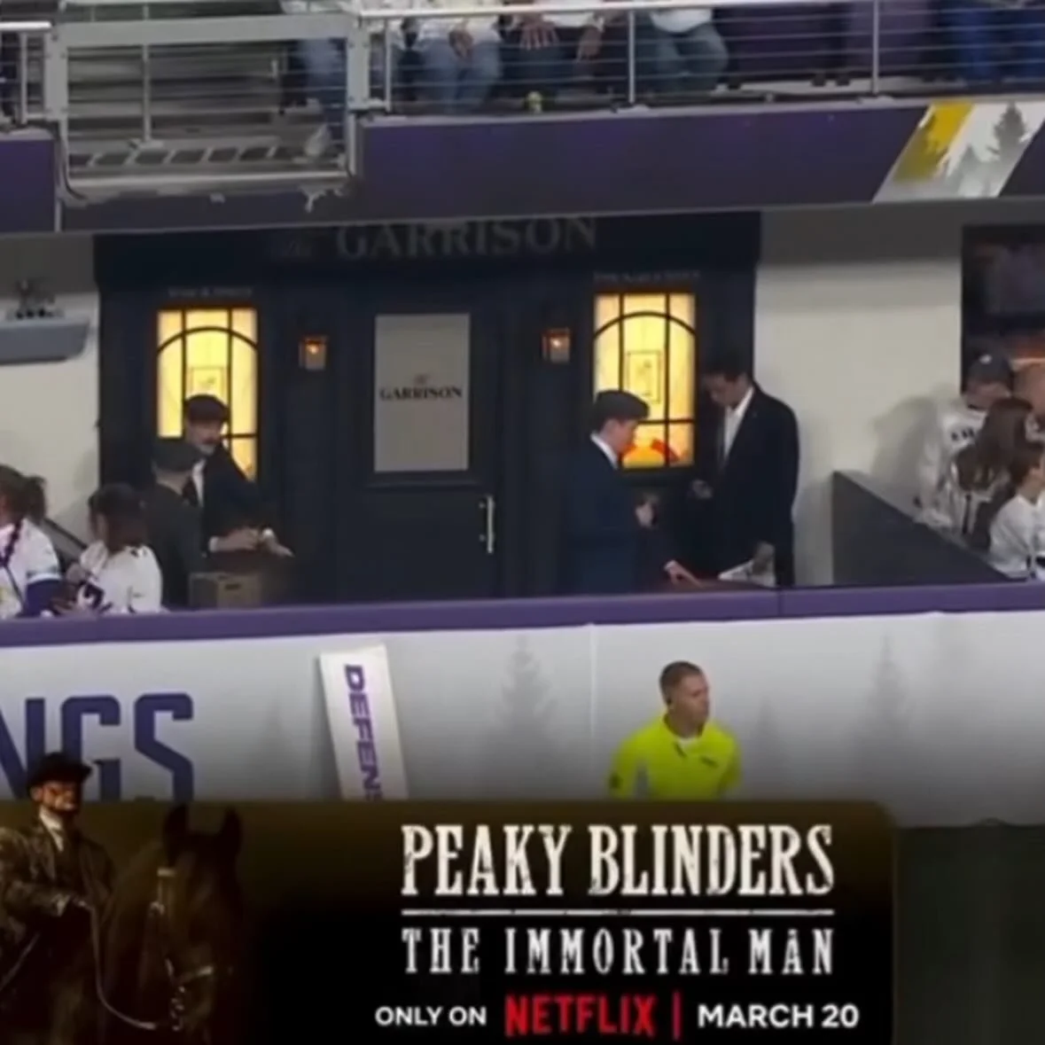 Netflix keeps finding smart ways to turn sports moments into must-see marketing. 

Most recently, they converted a field-level suite at a Minnesota Vikings Christmas Day game into a live Peaky Blinders activation - part of a broader push that include