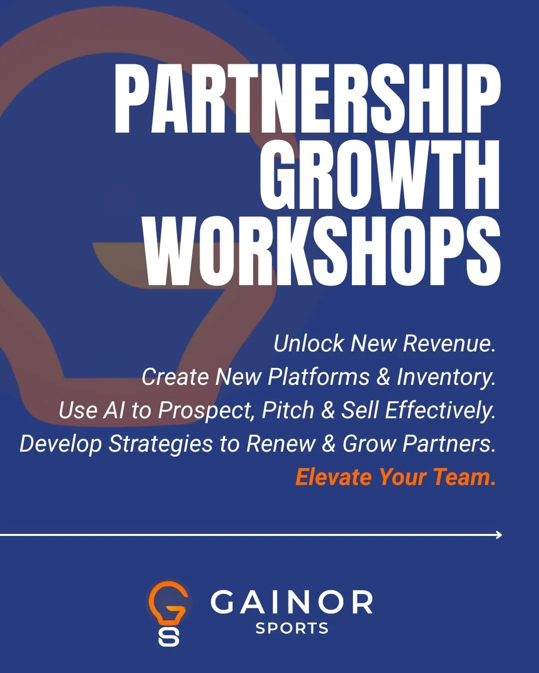 One of the most overlooked investments in sports business? Developing your partnerships team.

The partnerships landscape is evolving quickly - new categories, higher expectations from brands, and new tools changing how teams and leagues rarely step 