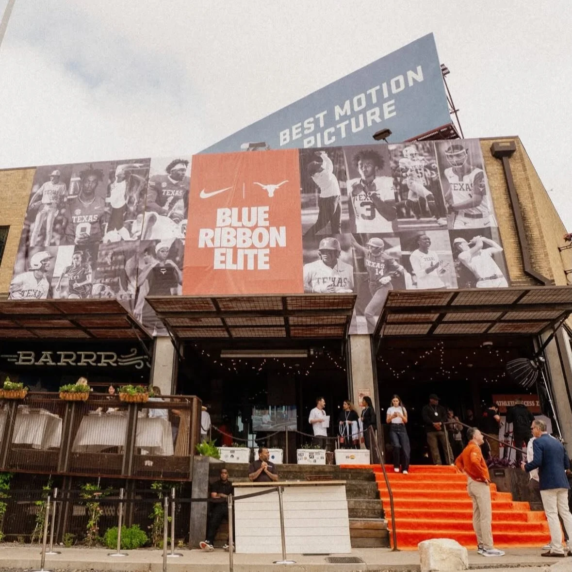 Nike and Texas came together at SXSW to launch Blue Ribbon Elite as a first-of-its-kind NIL platform and live experience, bringing together student-athletes, culture, and brand storytelling in a premium setting at YETI. 

The collaboration showcased 