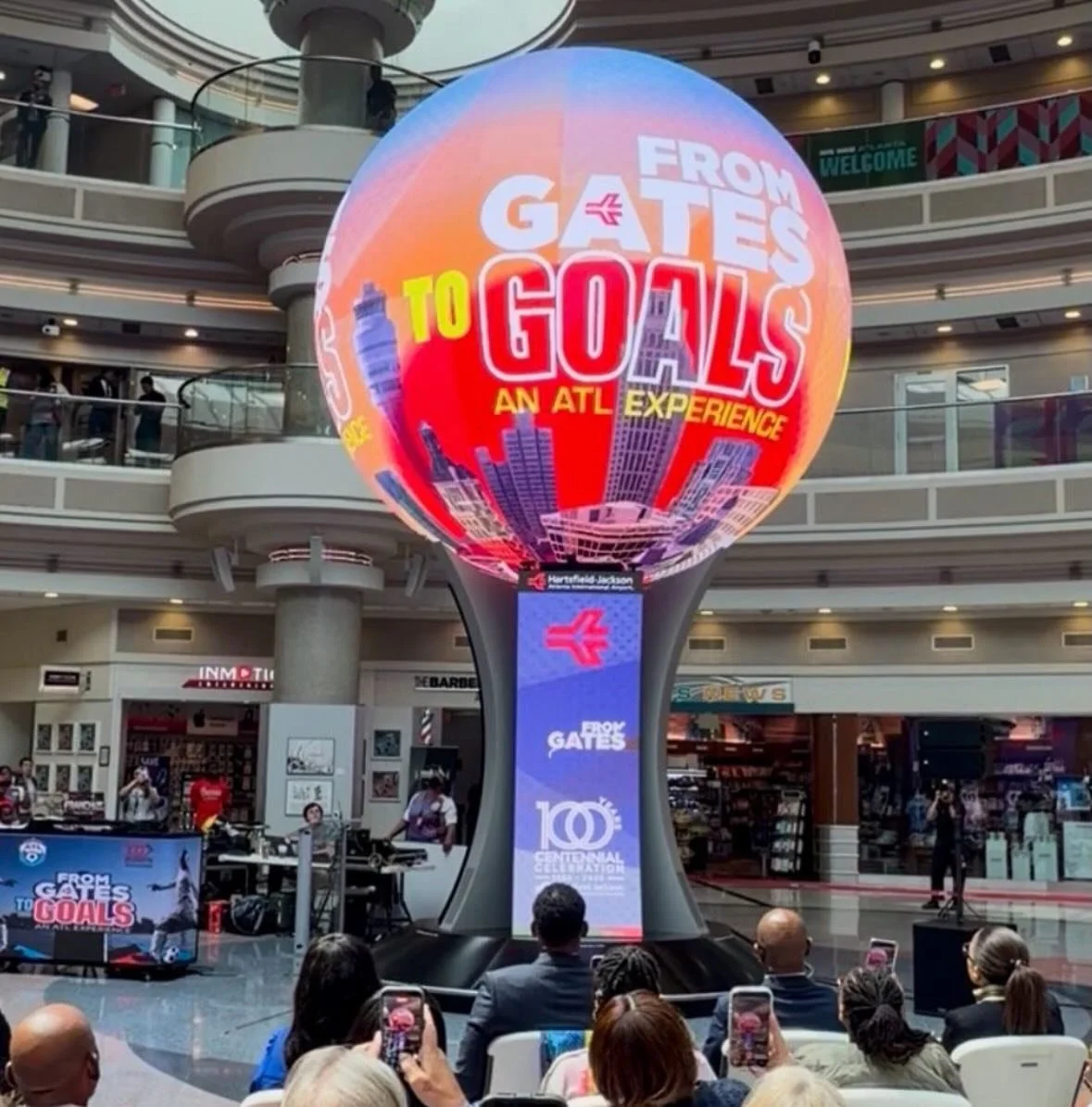 Airports across FIFA World Cup host markets are welcoming visitors from around the globe with immersive experiences that celebrate the world&rsquo;s biggest sporting event.

Among the most impressive activations is Atlanta&rsquo;s Hartsfield-Jackson 