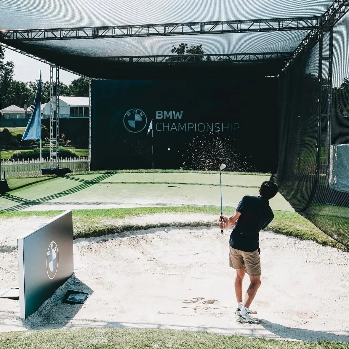 The 2026 BMW Championship continues to set the standard for clean, premium tournament branding and purposeful partner integration, with Anheuser-Busch authentically bringing its St. Louis roots to life at Bellerive. 

Even more meaningful, every elem
