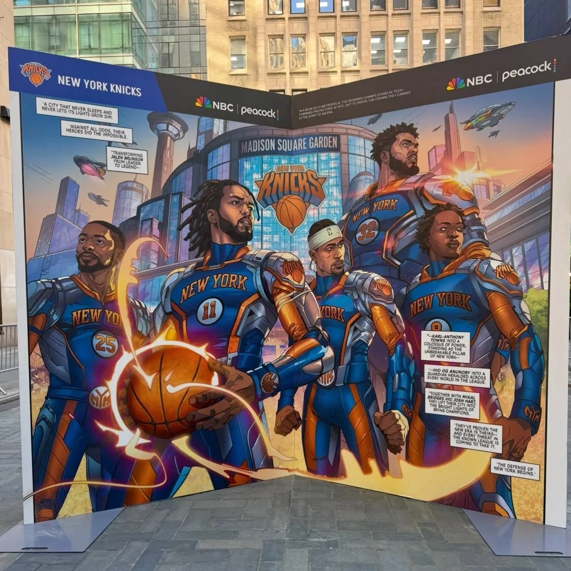 The Knicks and the NBA tipped off the 2026&ndash;27 season in spectacular fashion.