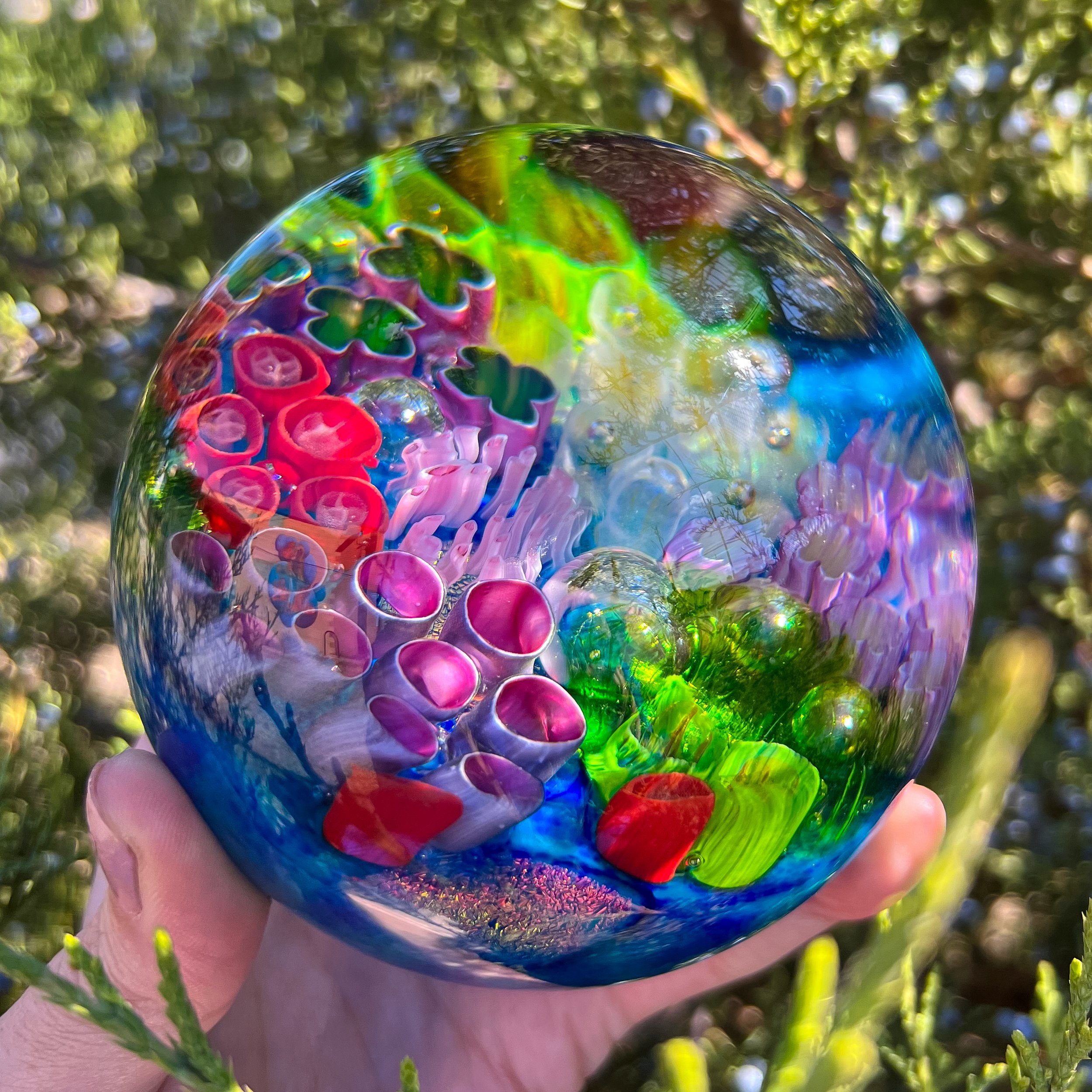 Ocean Paperweight, Eric Warren, 2023