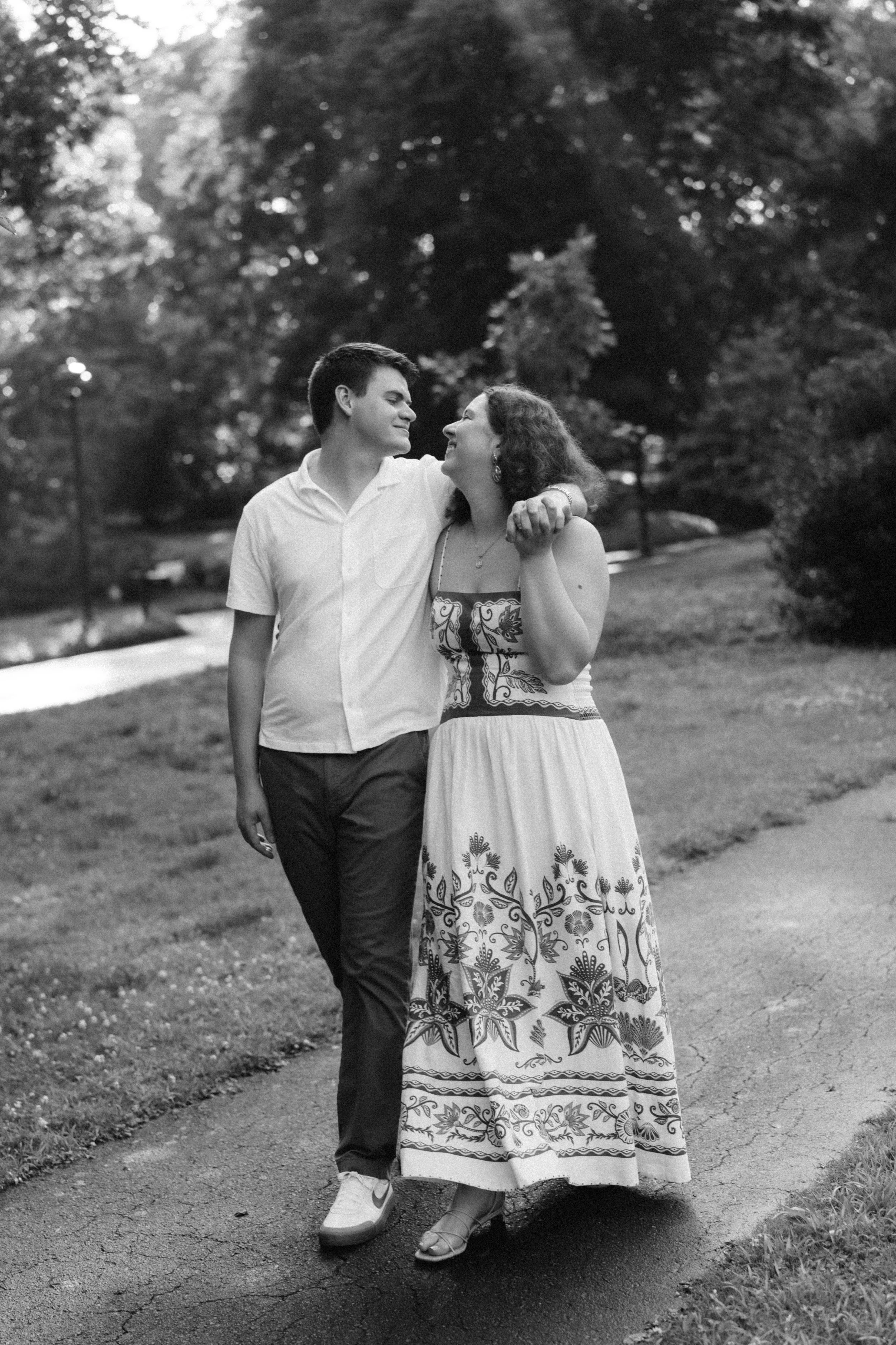 Engagement Session Cator Woolford Gardens Atlanta wedding photographer