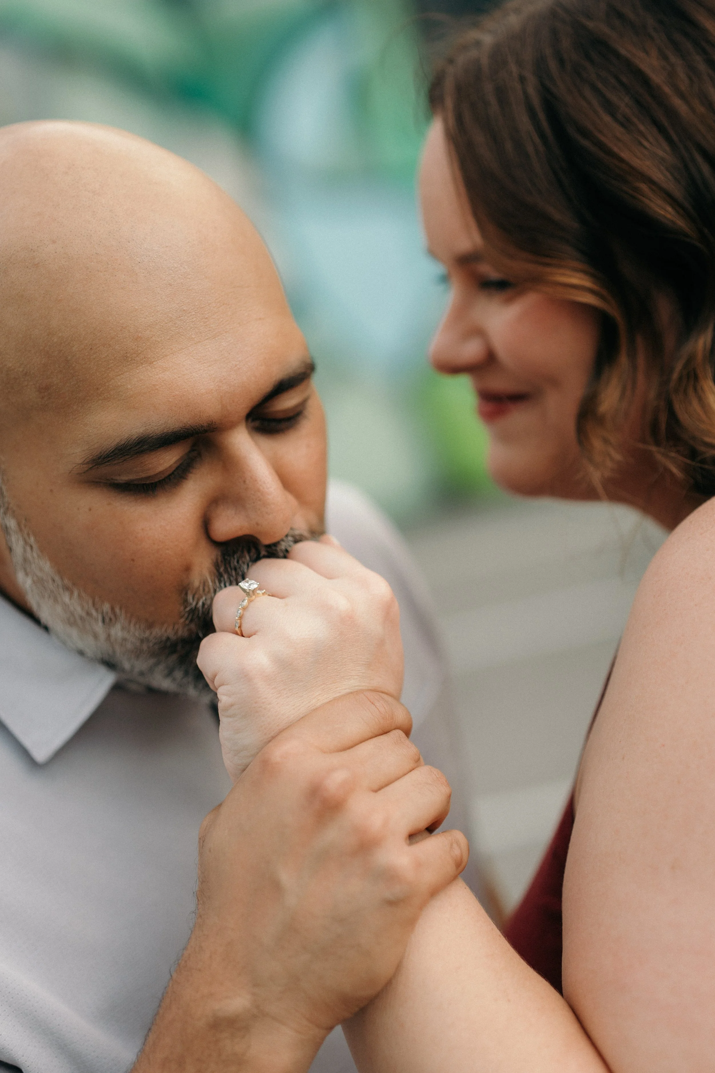 Engagement session The Gulch Nashville Wedding Photographer