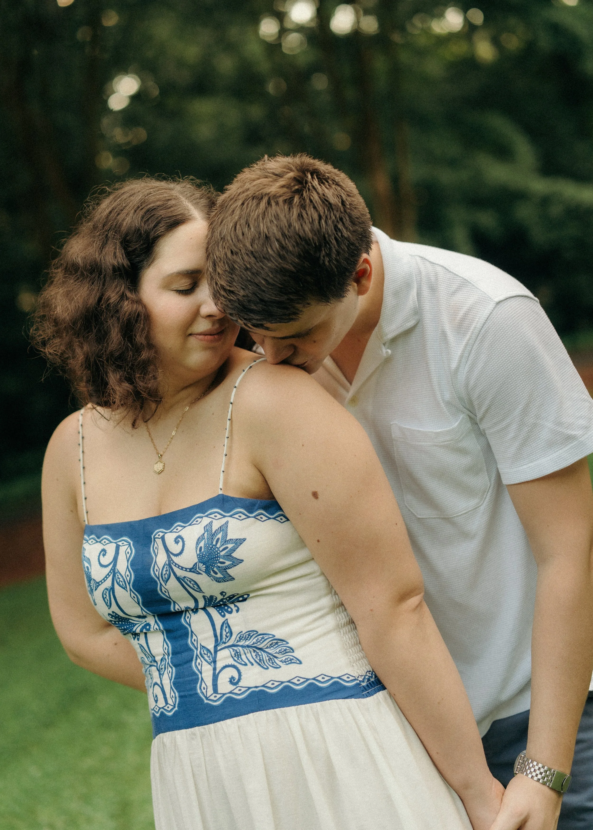 Engagement Session Cator Woolford Gardens Atlanta wedding photographer