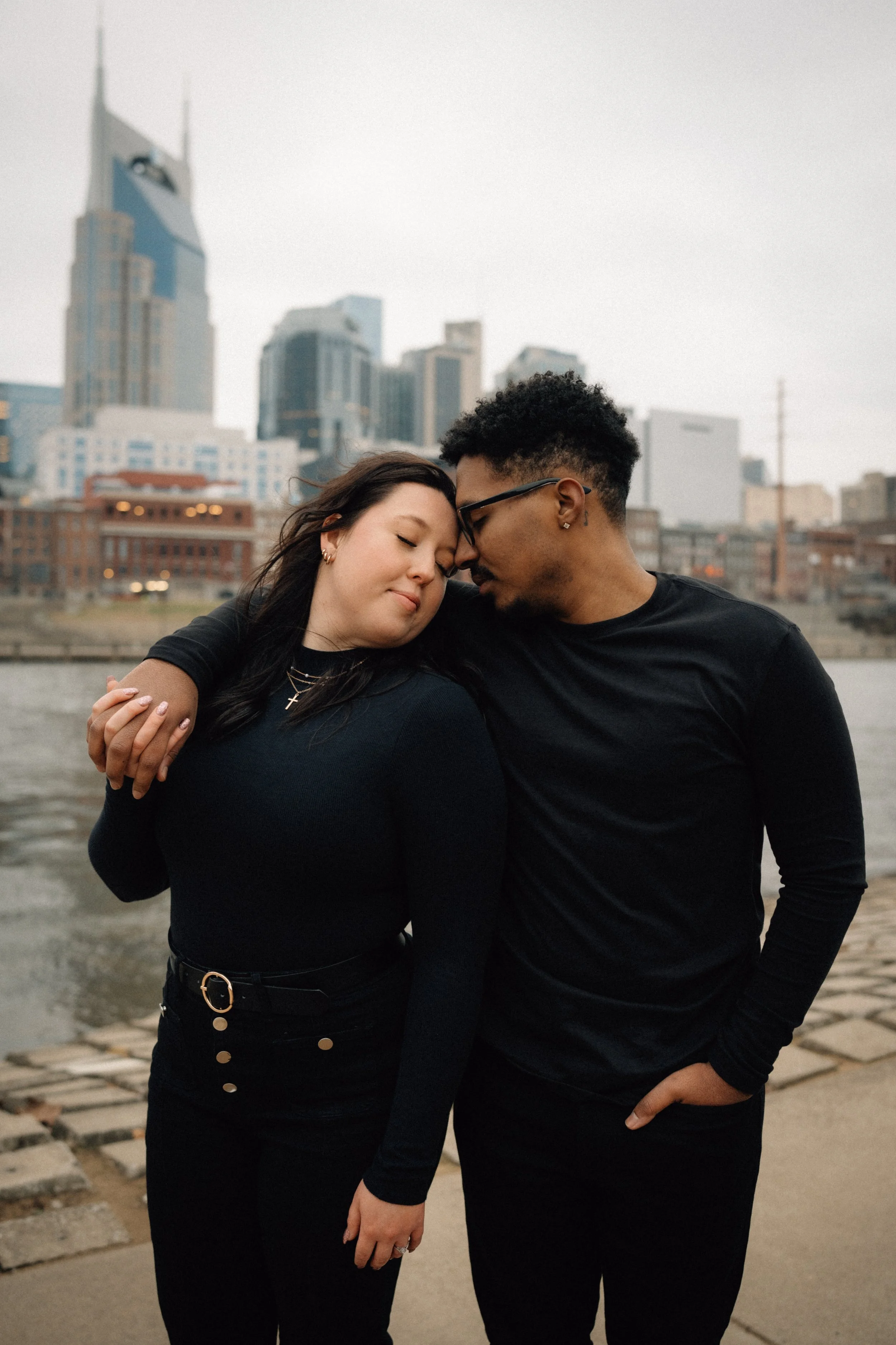 Pedestrian Bridge Engagement Session, Nashville, TN
