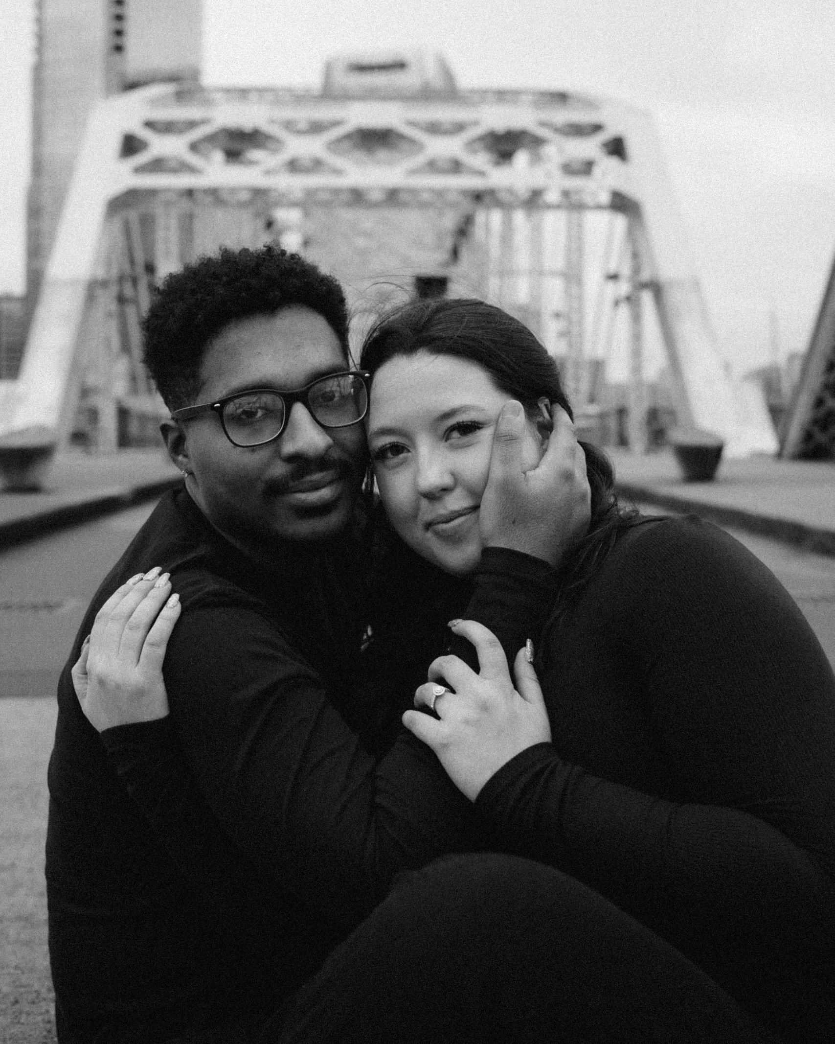 Pedestrian Bridge Engagement Session, Nashville, TN