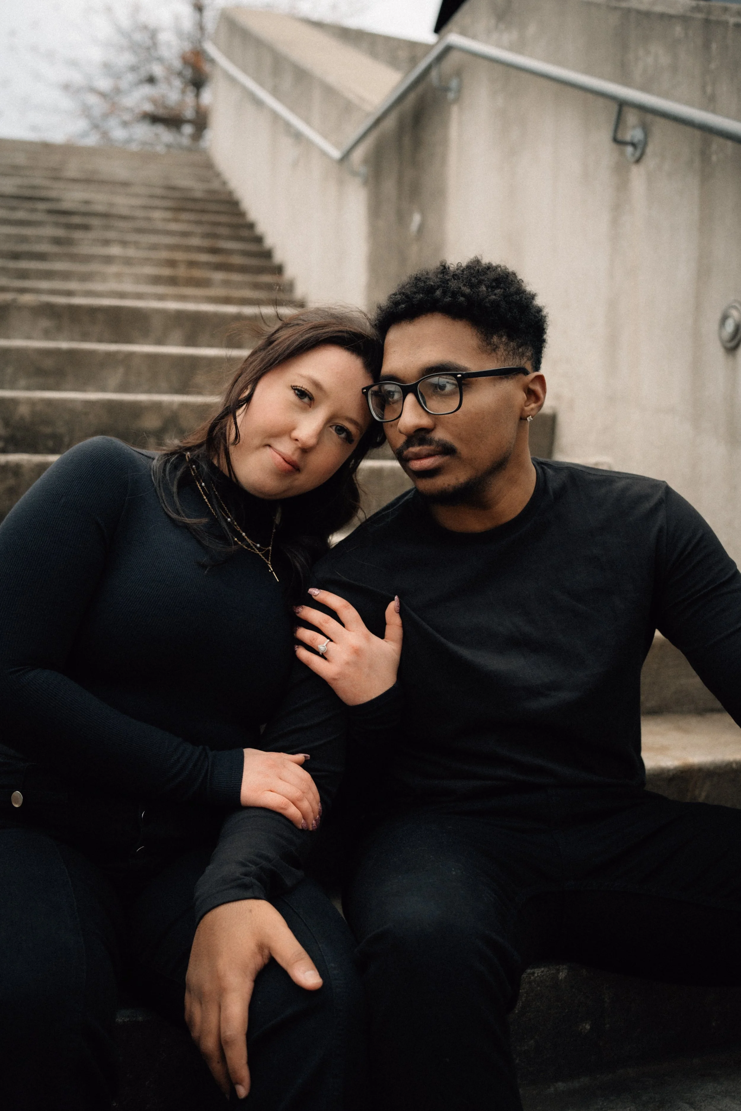 Pedestrian Bridge Engagement Session, Nashville, TN