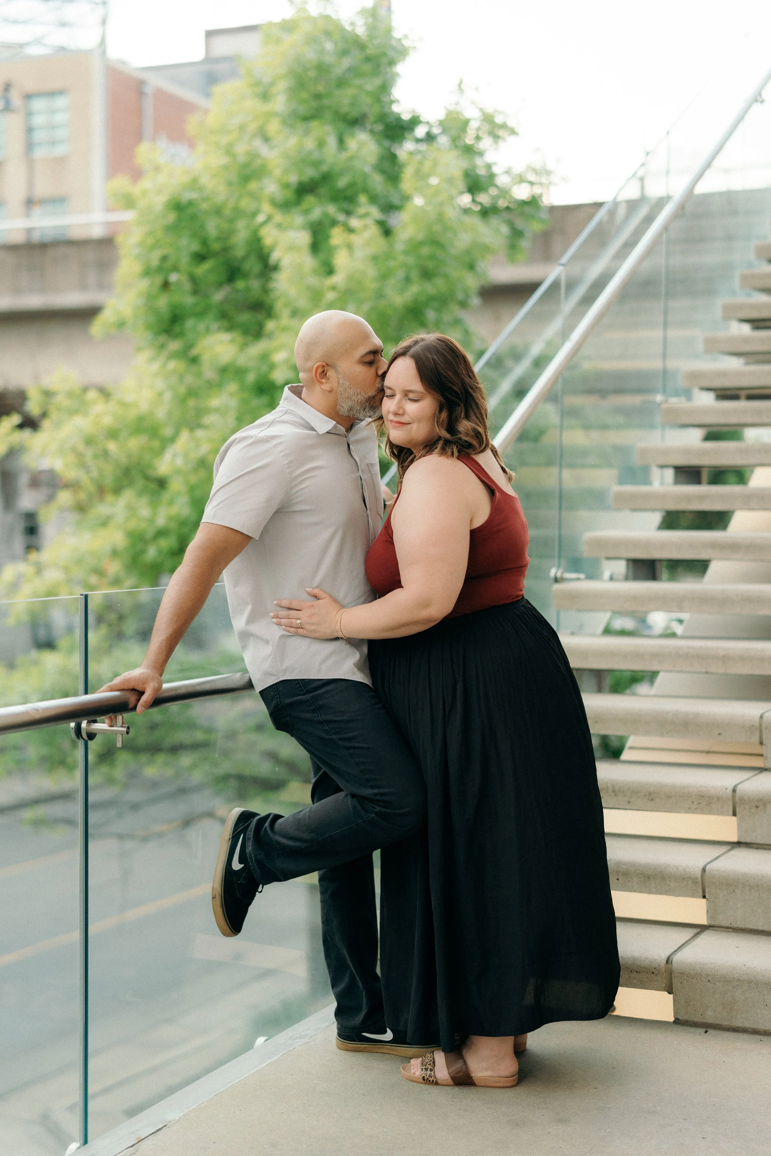 Engagement session The Gulch Nashville Wedding Photographer