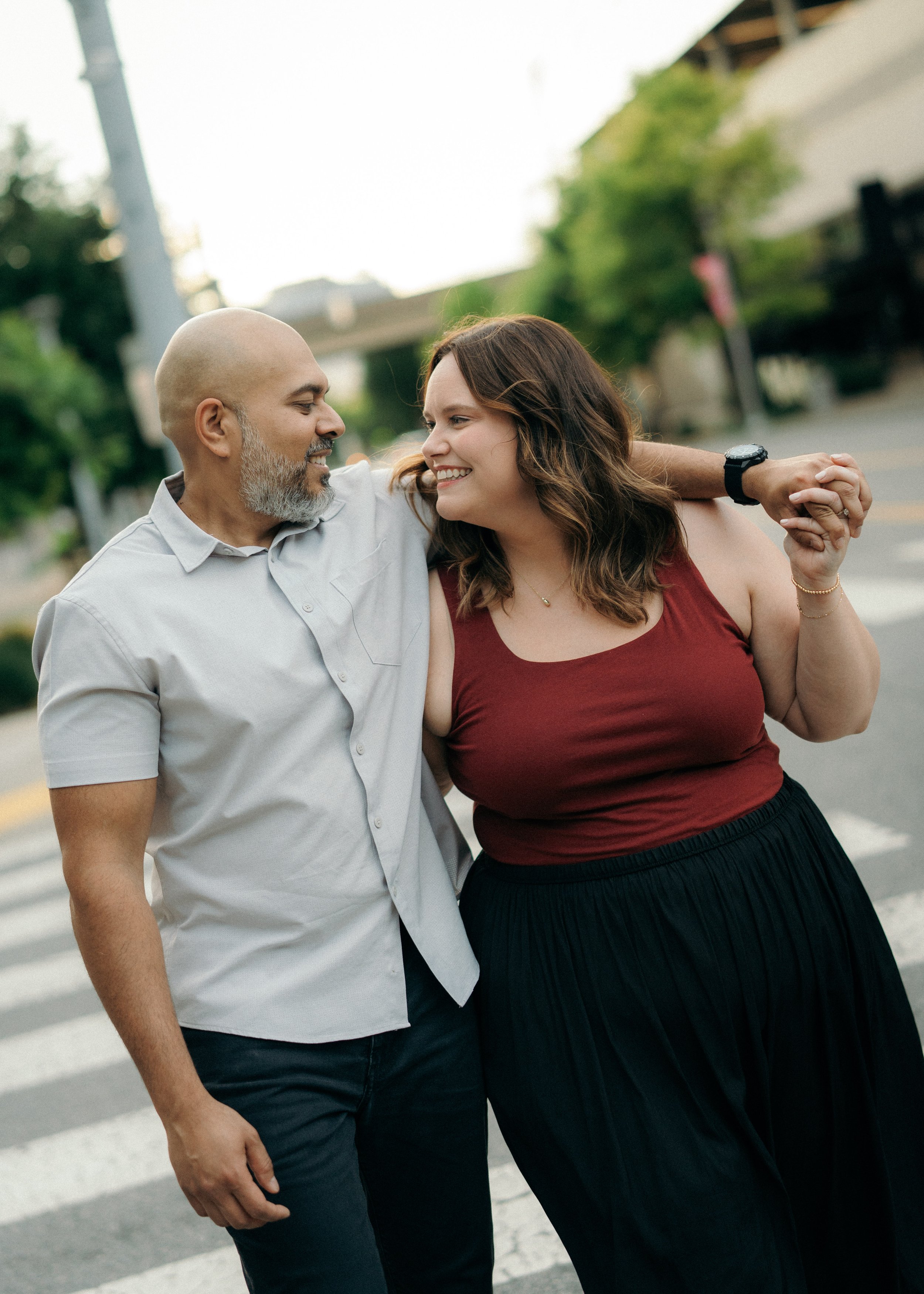 Engagement session The Gulch Nashville Wedding Photographer