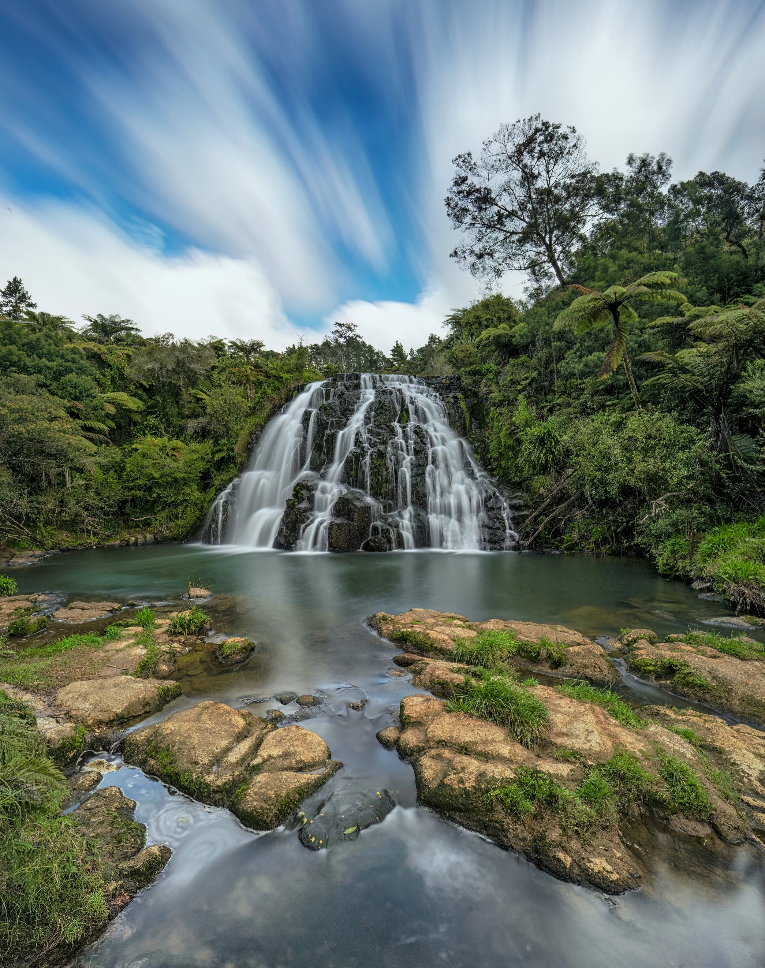 Owharoa Falls ,North Island ,New Zealand.
