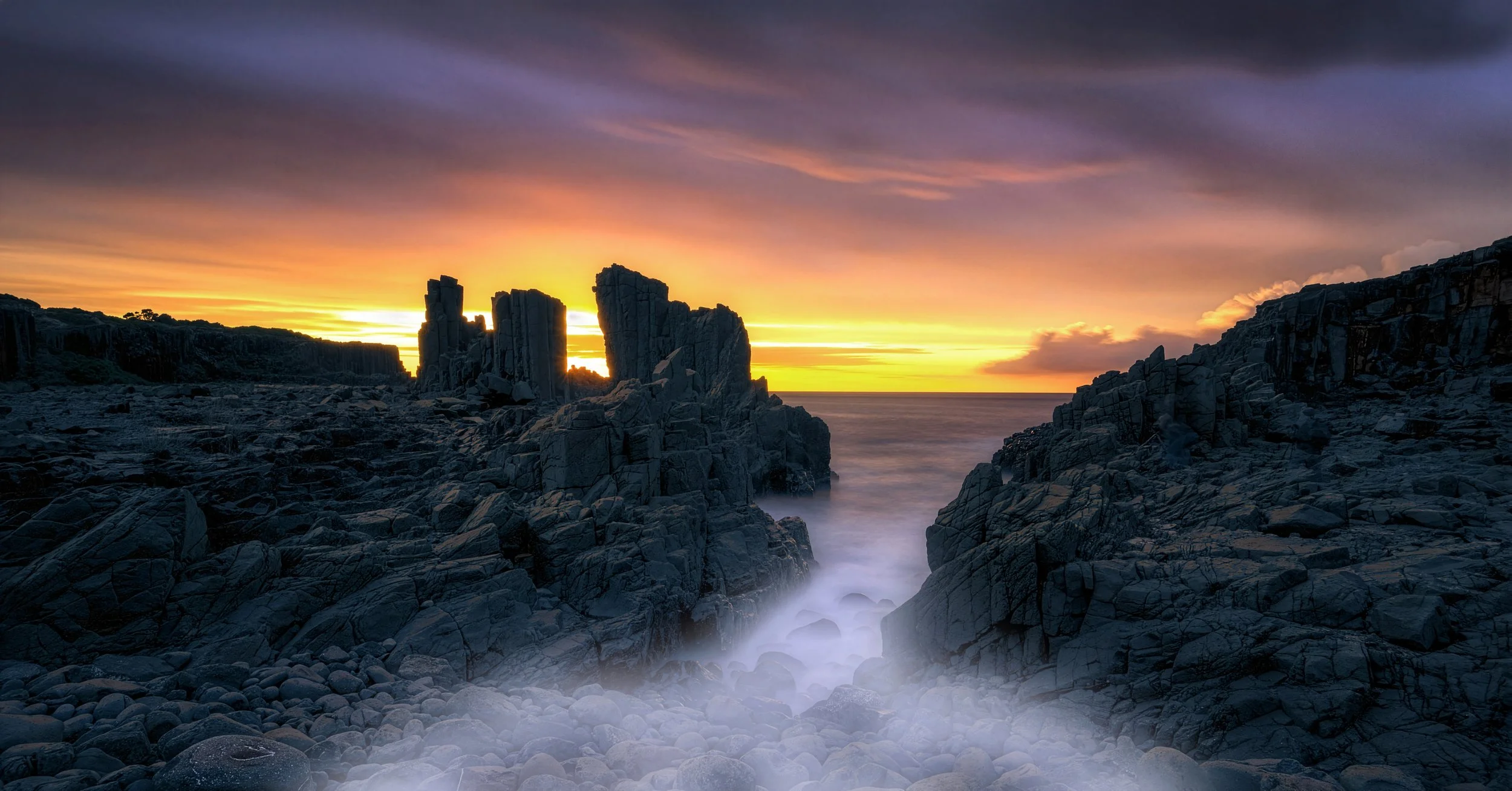 Sunrise at Bombo Quarry NSW 