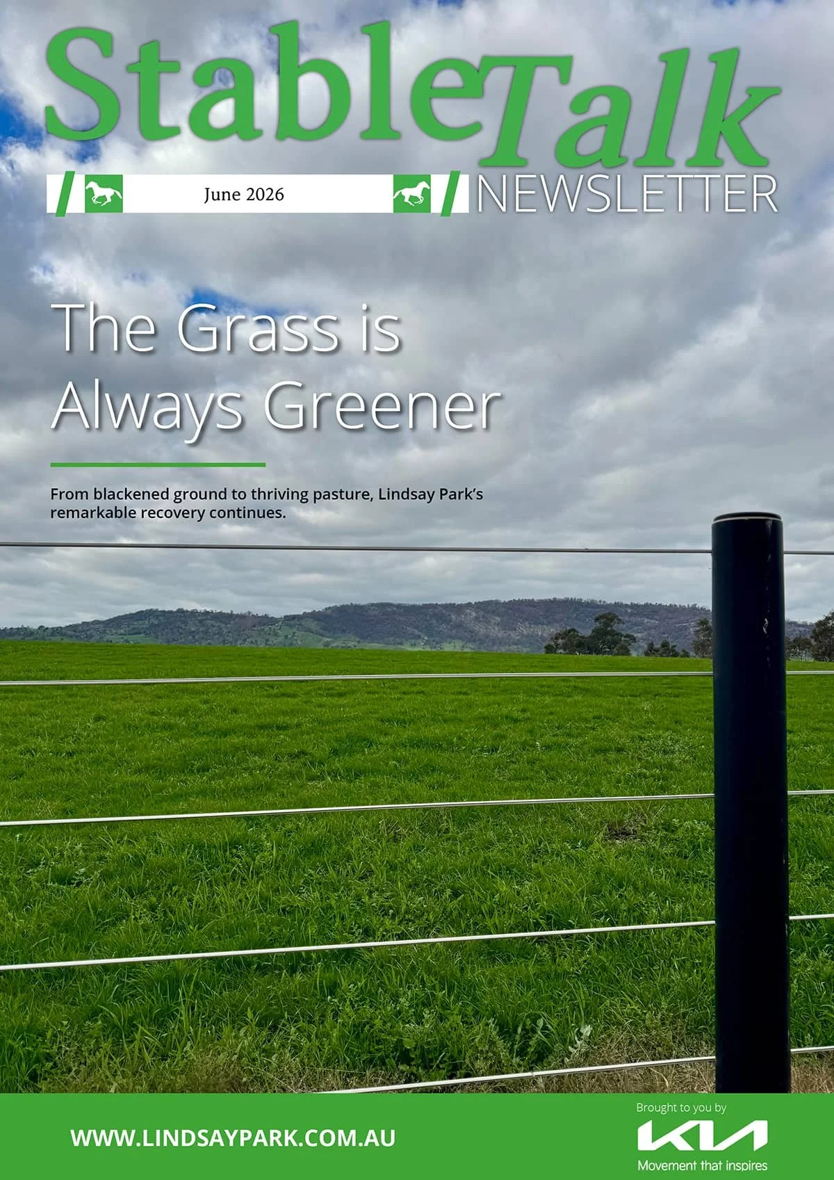 Cover Lindsay Park Newsletter June 2026
