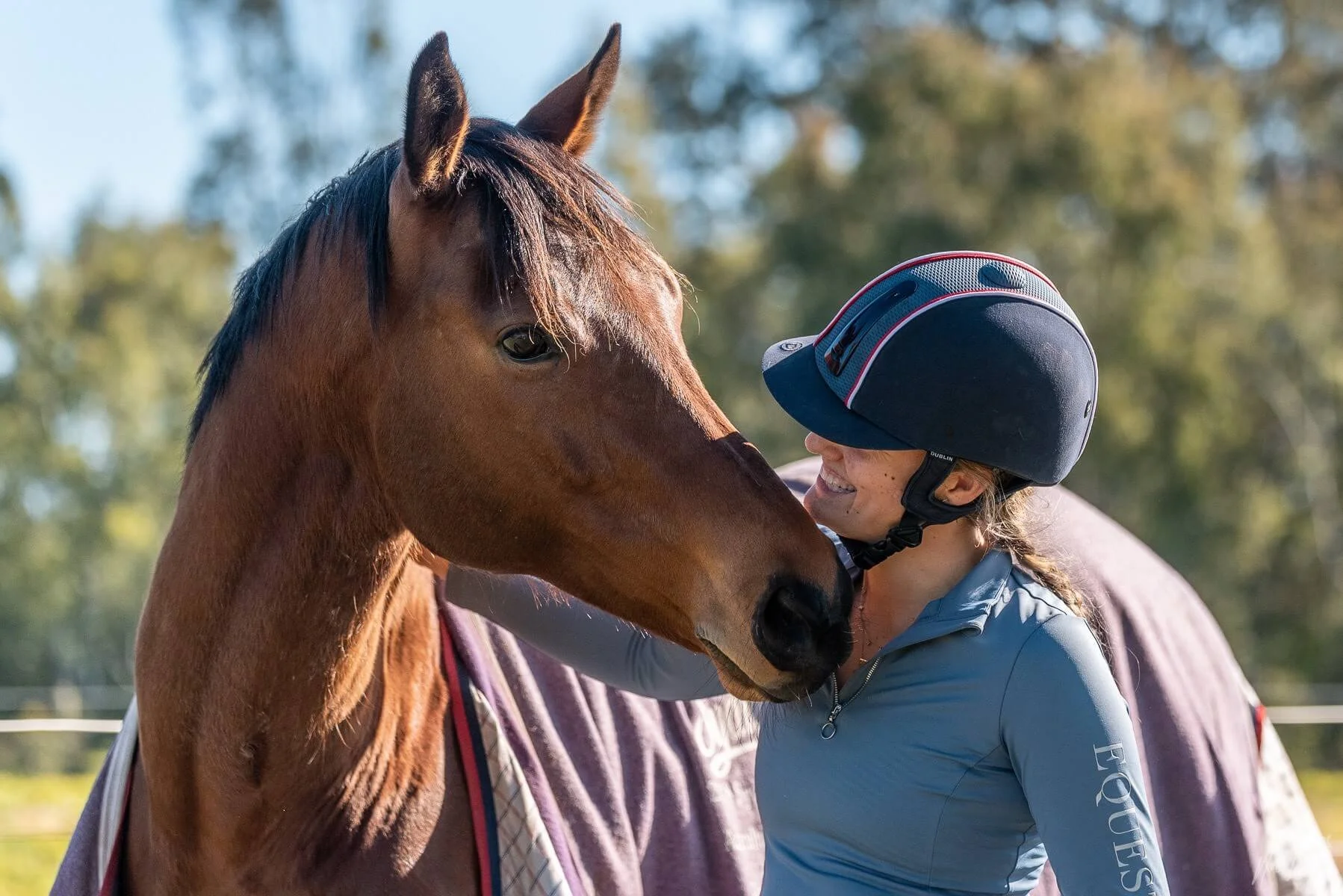 Sarah McMaster and Pilote share a special bond