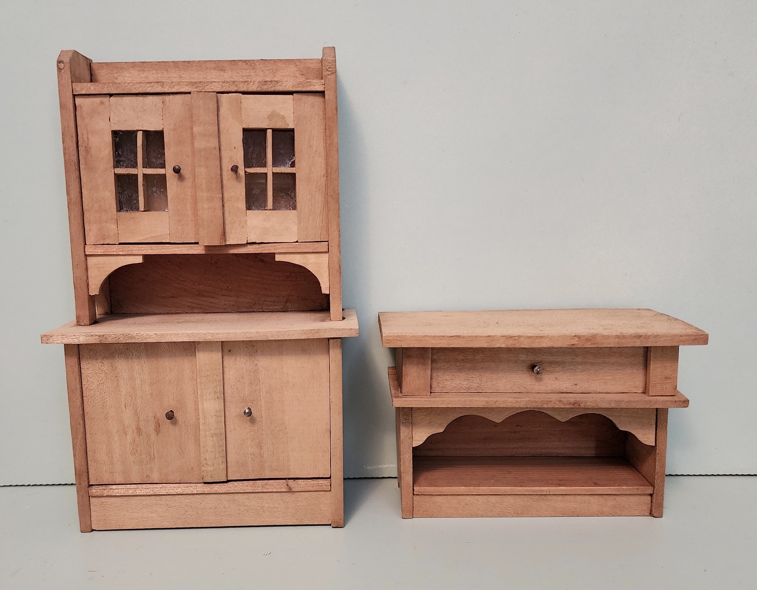 Antique German 2 Piece Kitchen Set