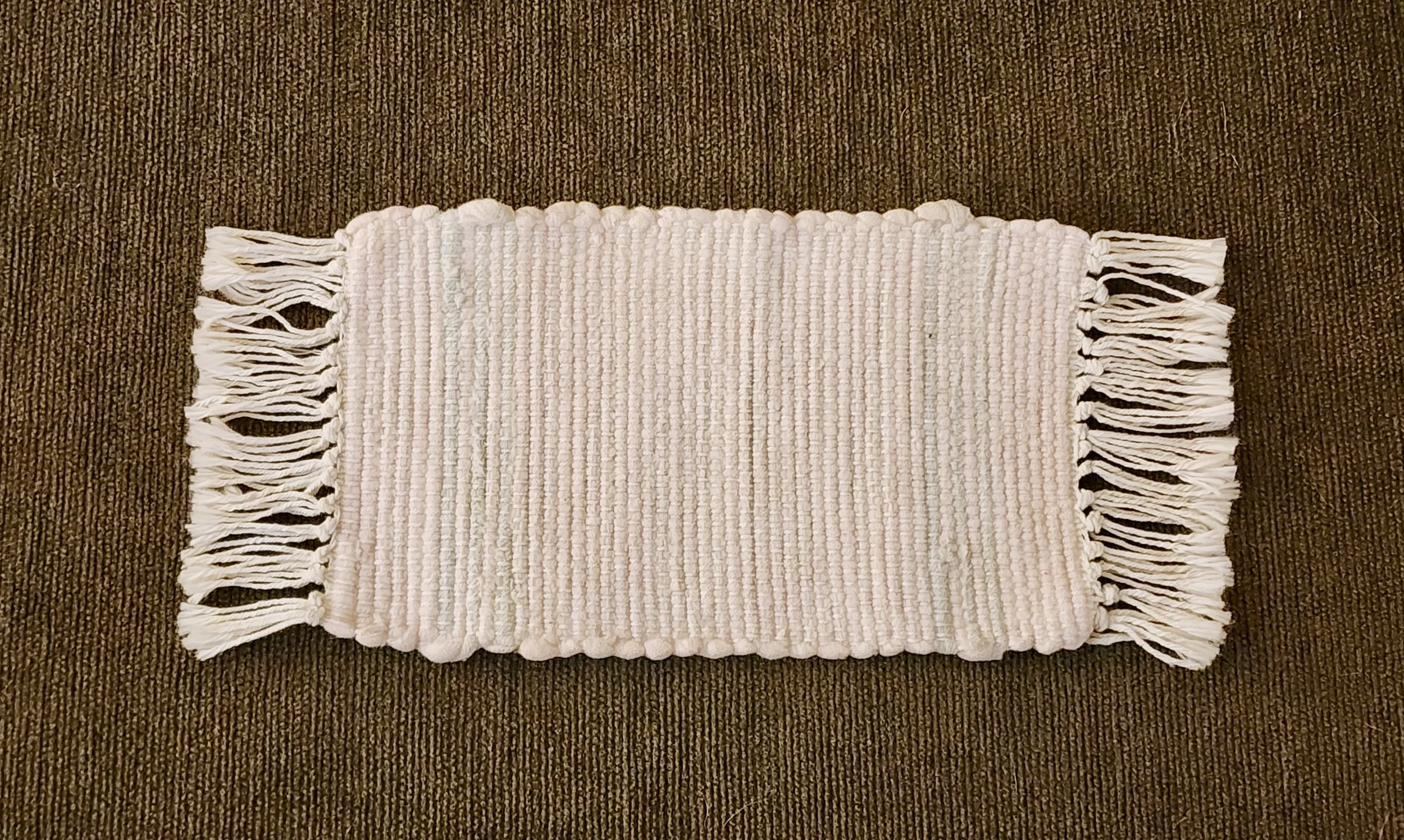 Tynietoy Woven Dollhouse Rug.  Item# 020. On Hold