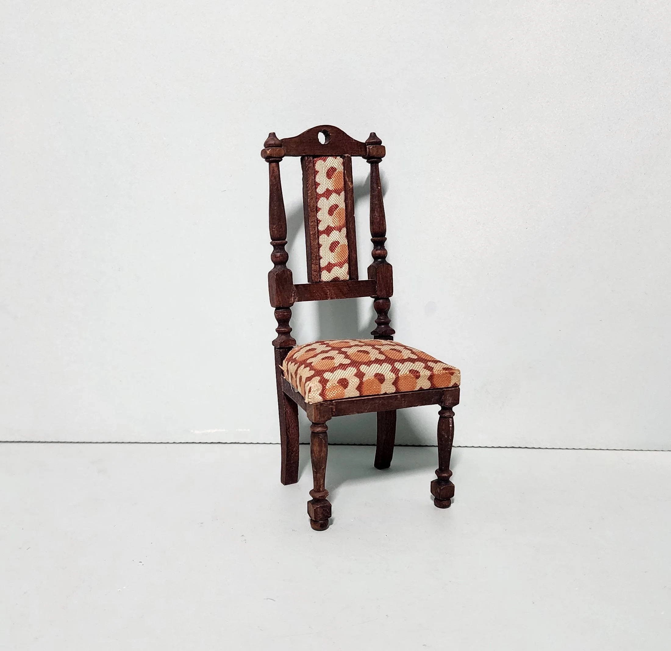 German Red Stain Side Chair