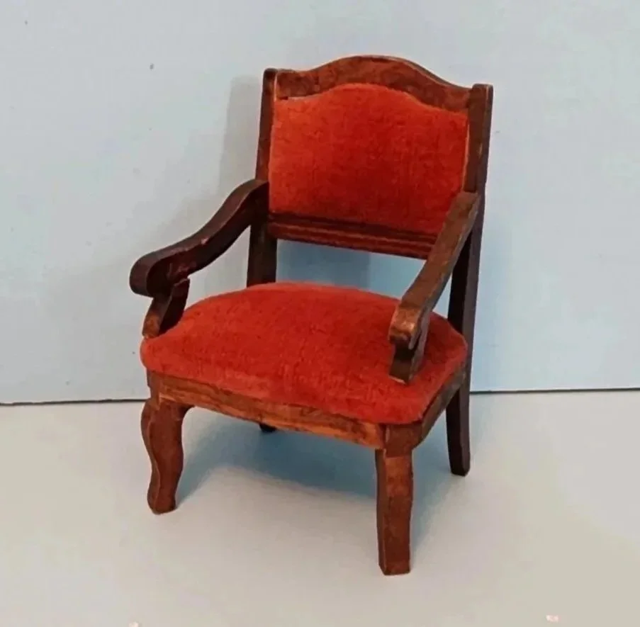 German Upholstered Side Chair