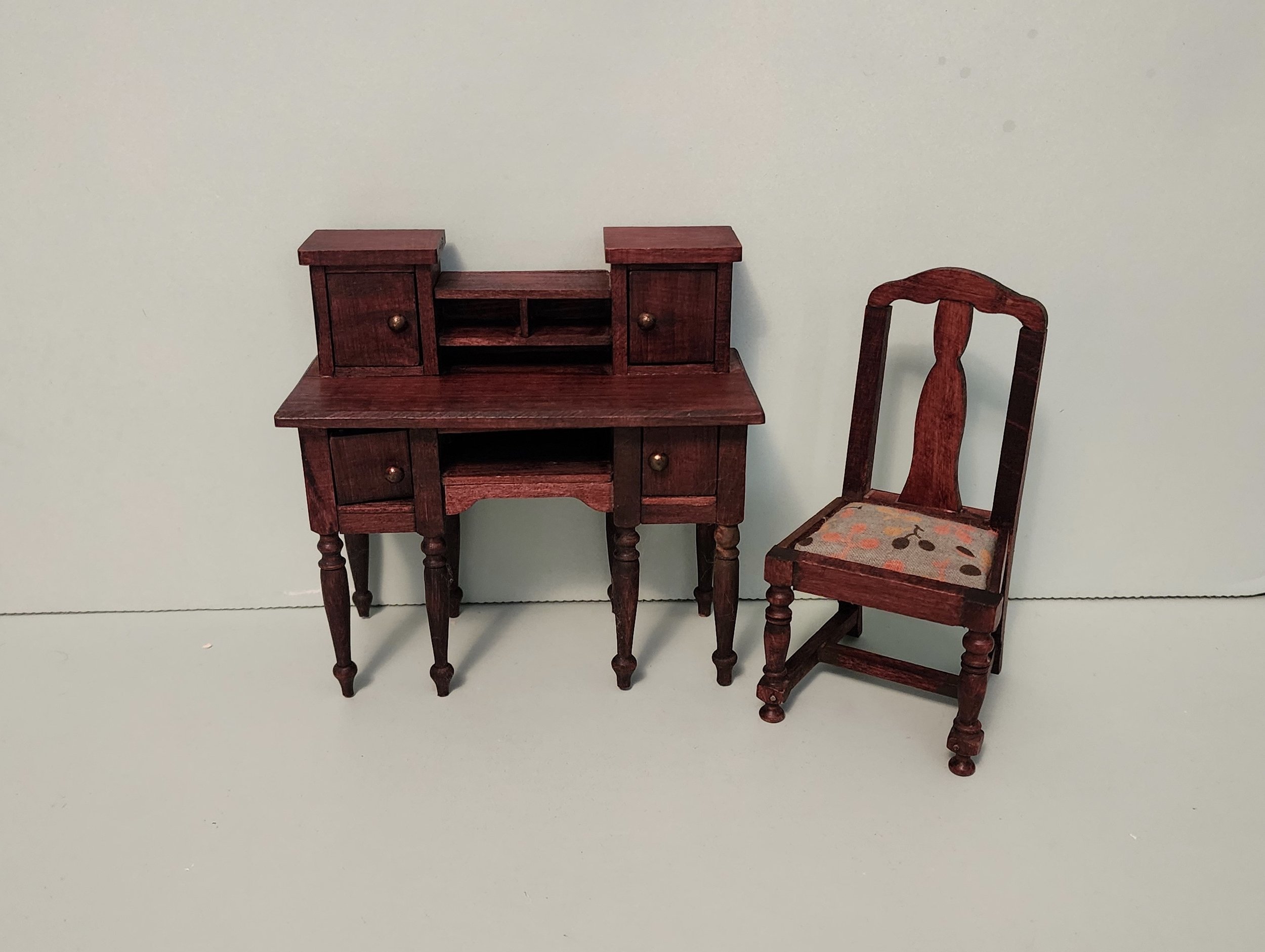 German Red Stain "Ladies Desk"