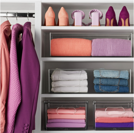 XL Bins for Deep Shelves
