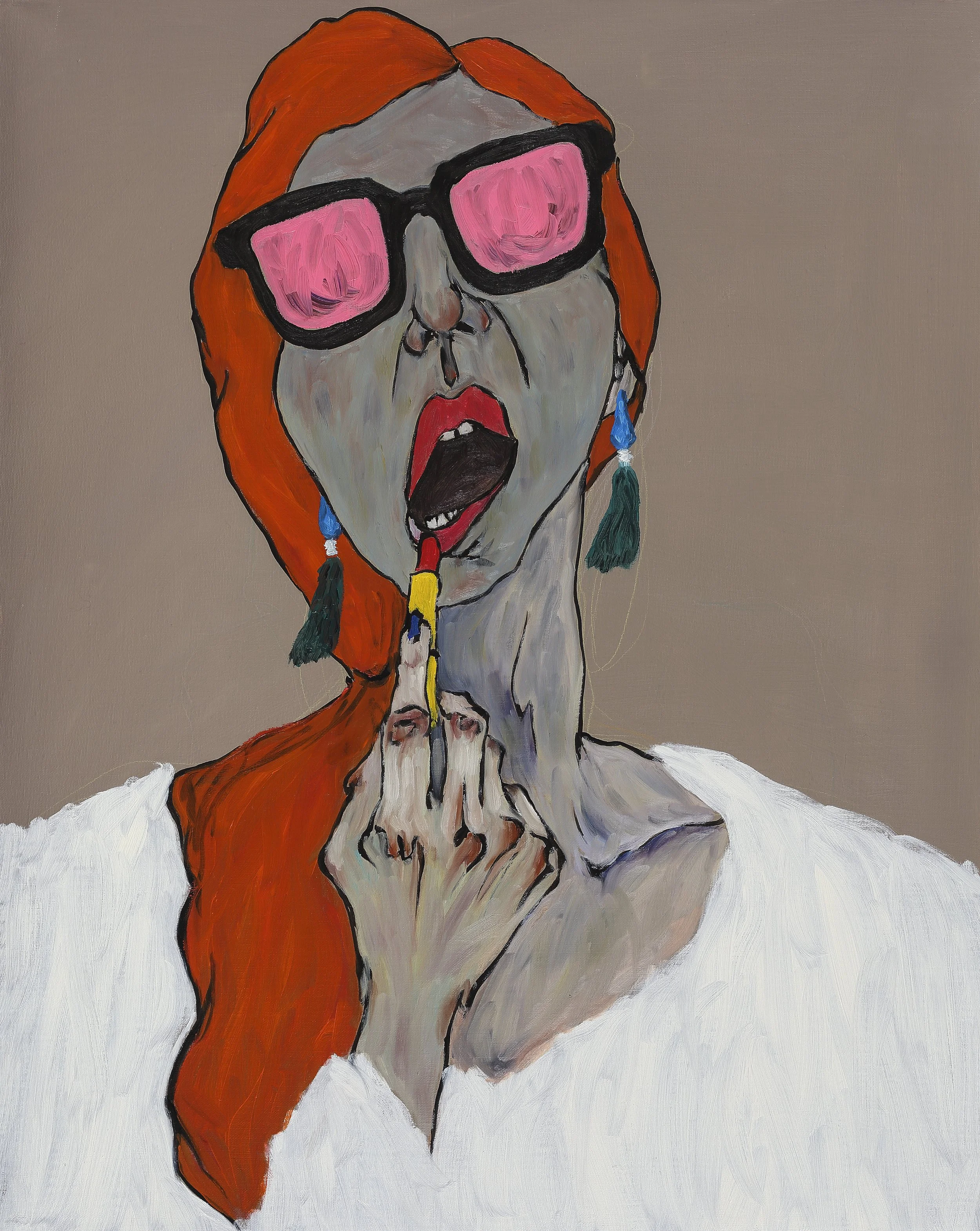 Rendezvous_소음(noise), 90.9 x 72.7 cm, Oil on canvas, 2017.jpg