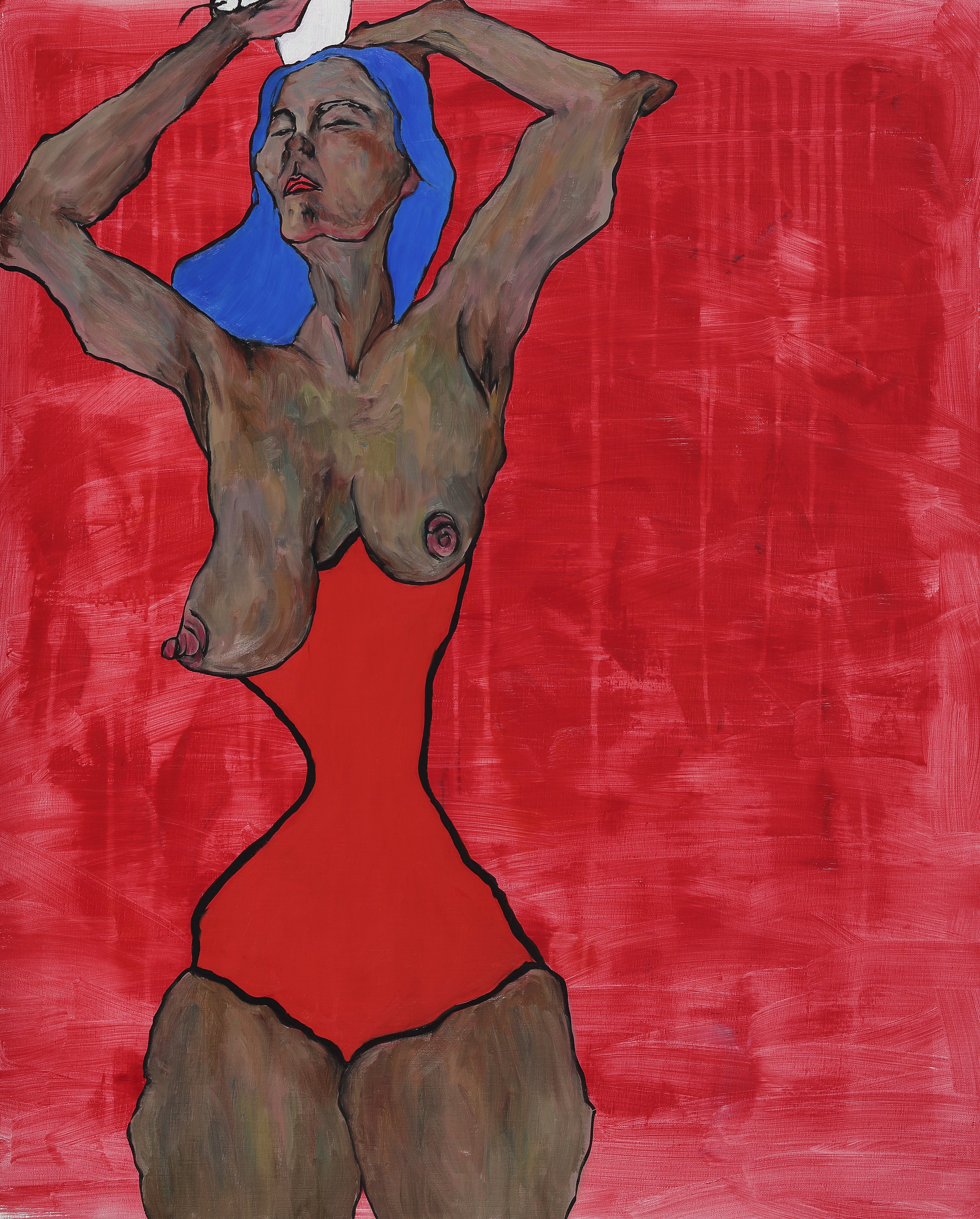Rendezvous_굴레(restriction), 100.0 x 80.3 cm, Oil on canvas, 2016.jpg