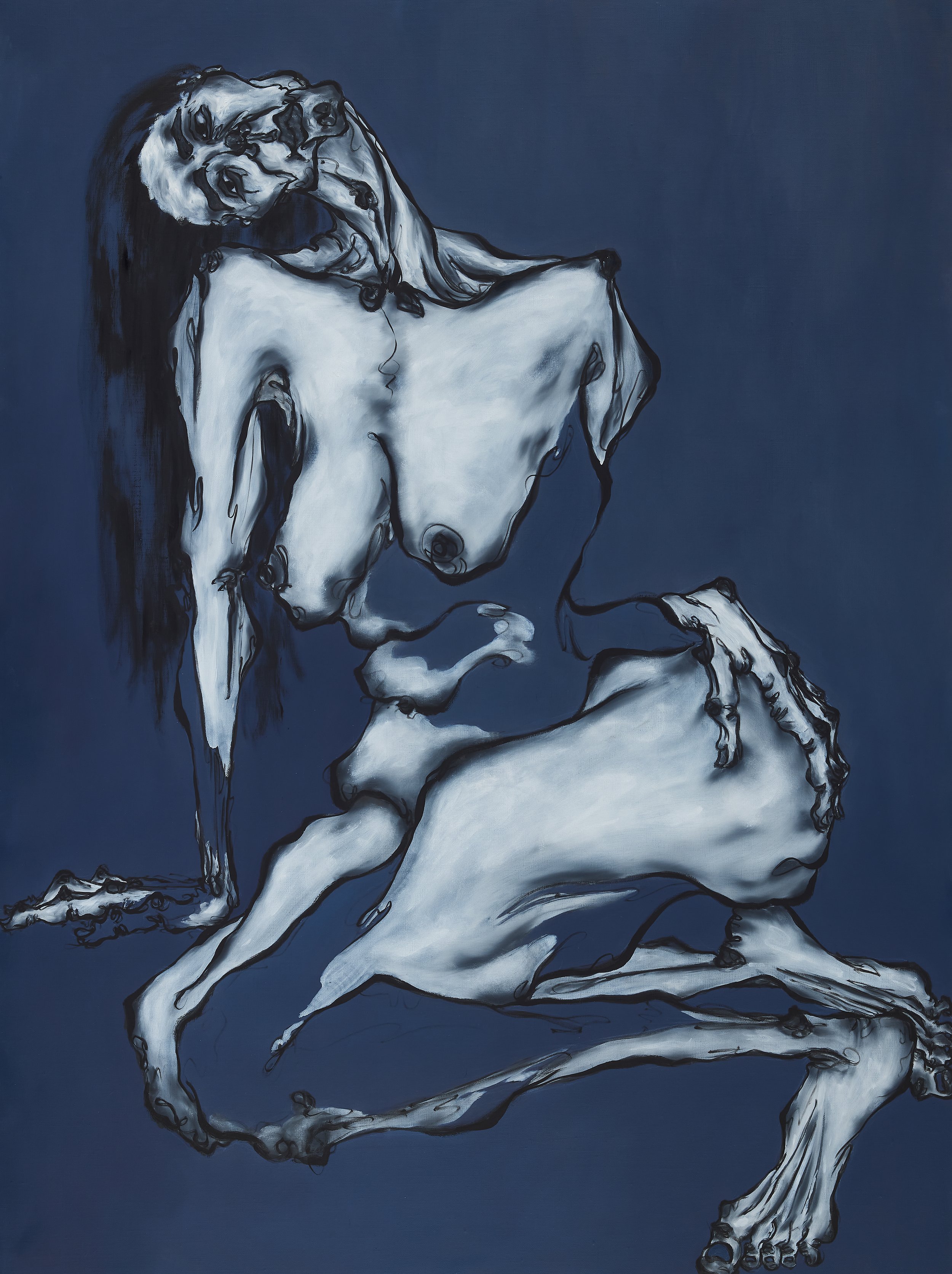 한도초과(overwhelming limit), 130.3 x 97 cm, Oil on canvas, 2021.jpg