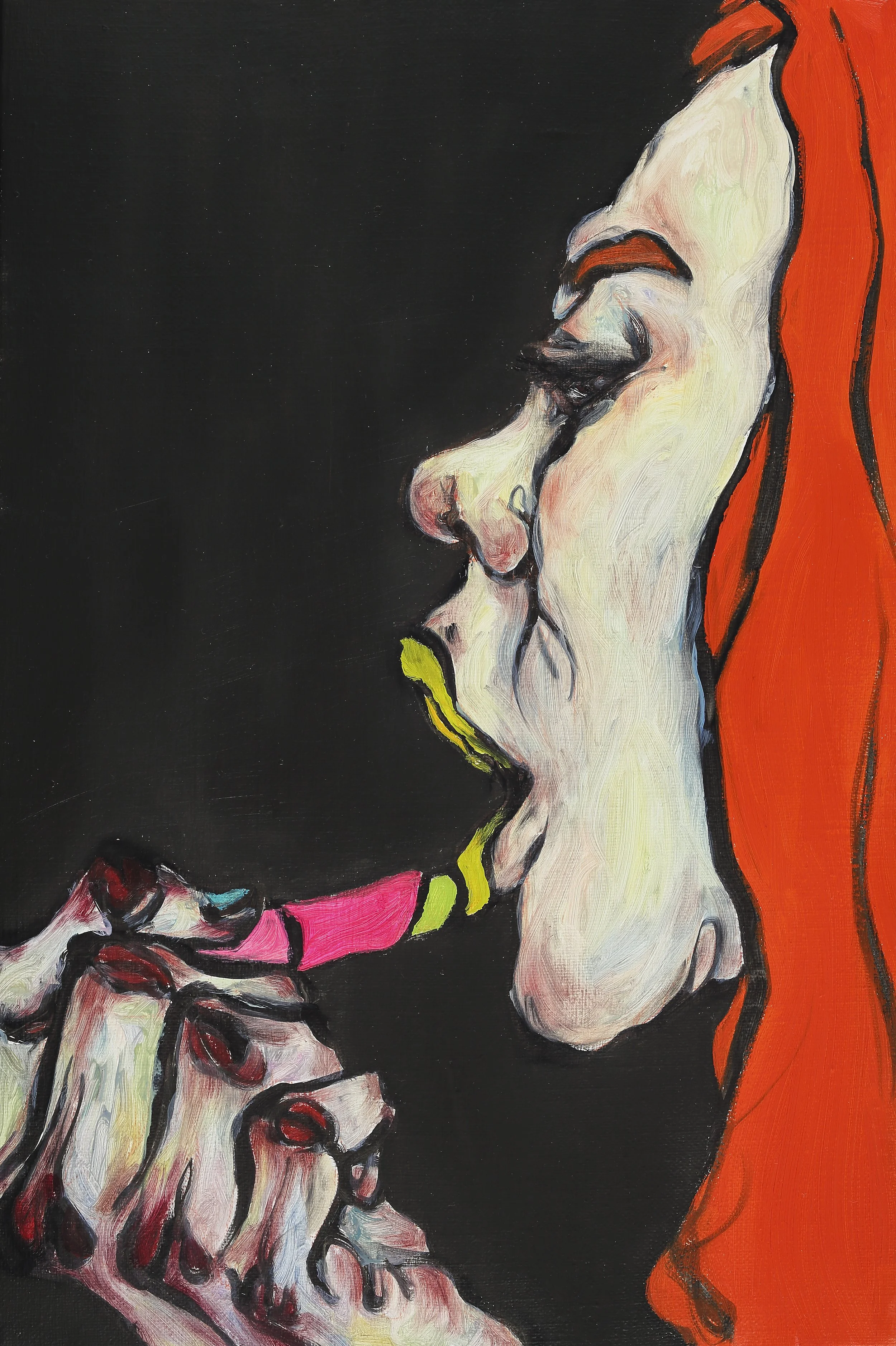 Rendezvous_외출(going out) 2, 40.9 x 27.3 cm, Oil on canvas, 2017.jpg