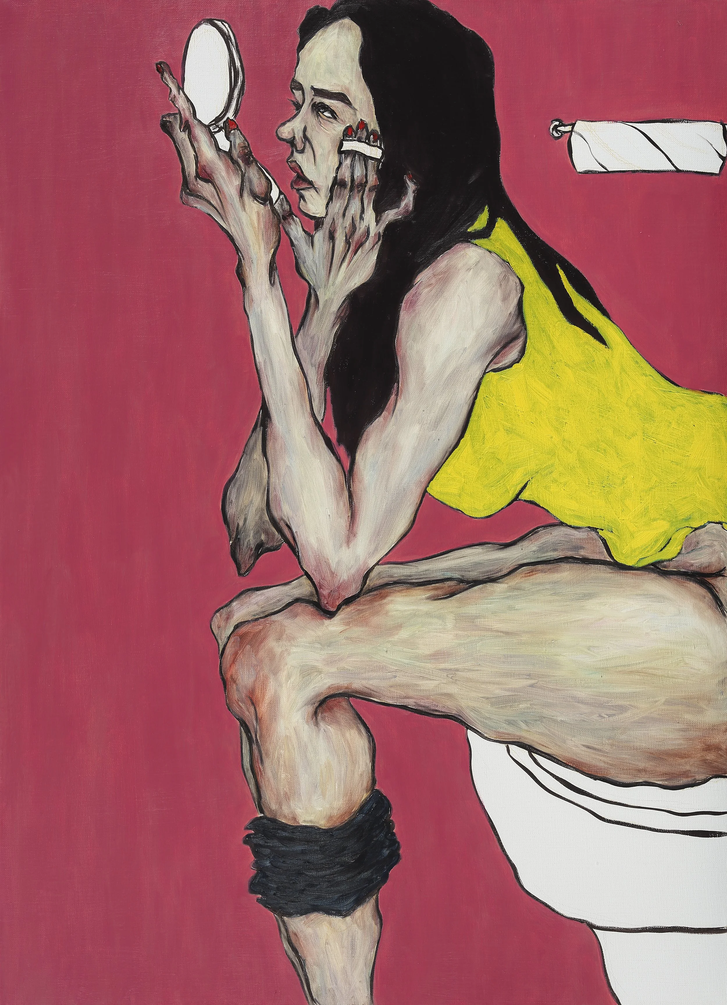 Rendezvous_무아지경(trance) 1, 100.0 x 72.7cm, Oil on canvas, 2016.jpg