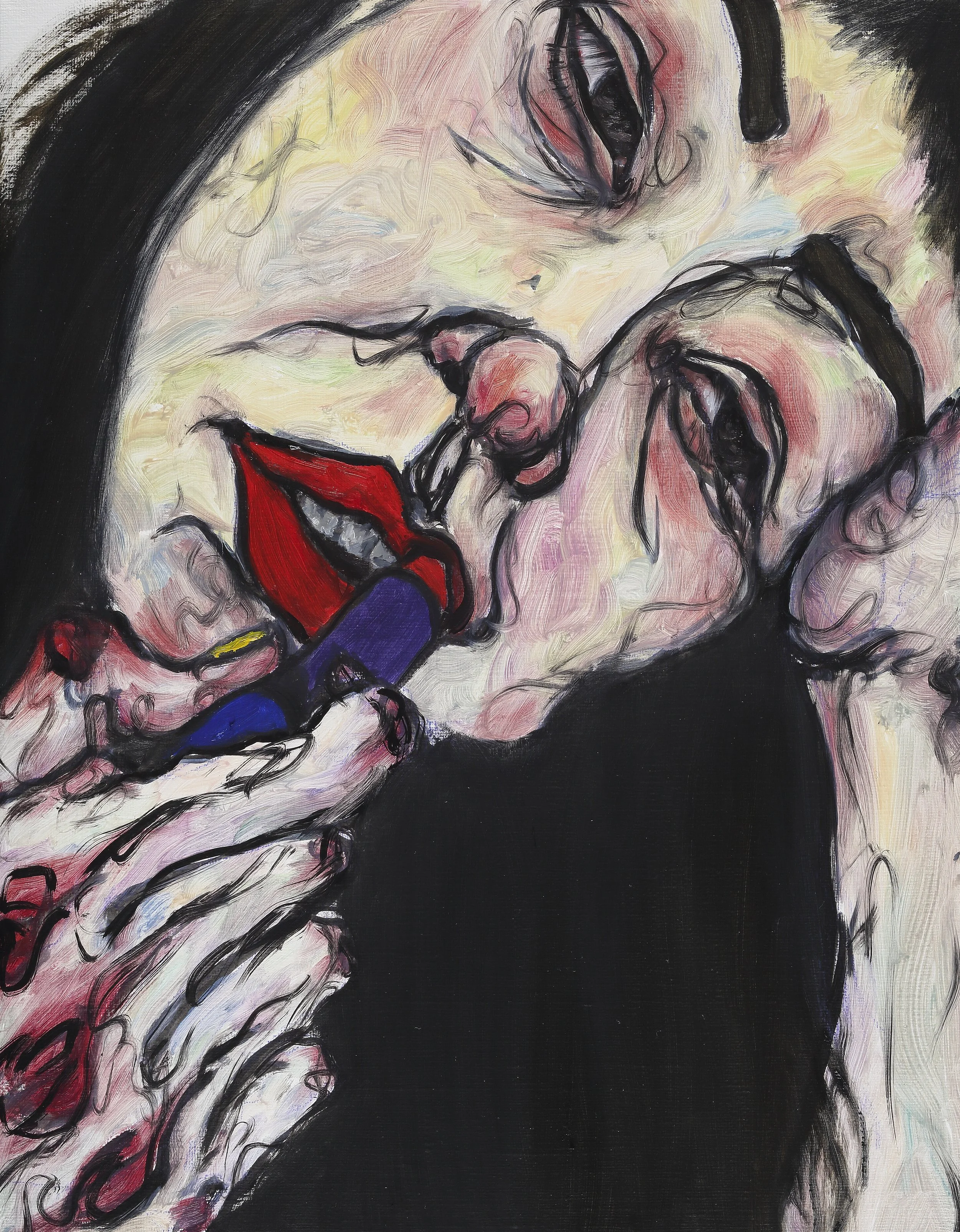 Rendezvous_무념(absentminded), 40.9 x 31.8 cm, Oil on canvas, 2017.jpg