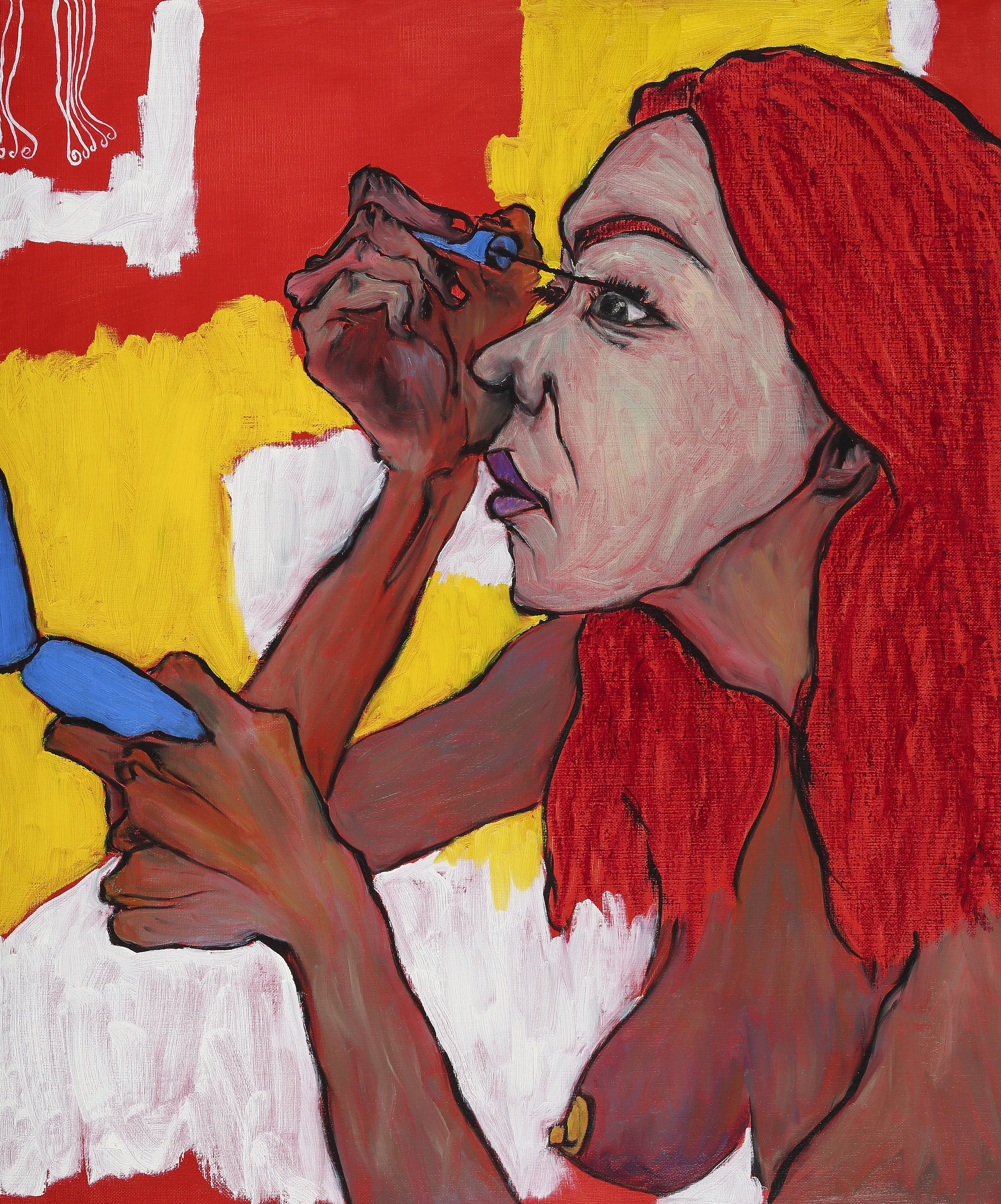 Rendezvous_마스카라(mascara), 72.7 x 60.6 cm, Oil on canvas, 2016.jpg