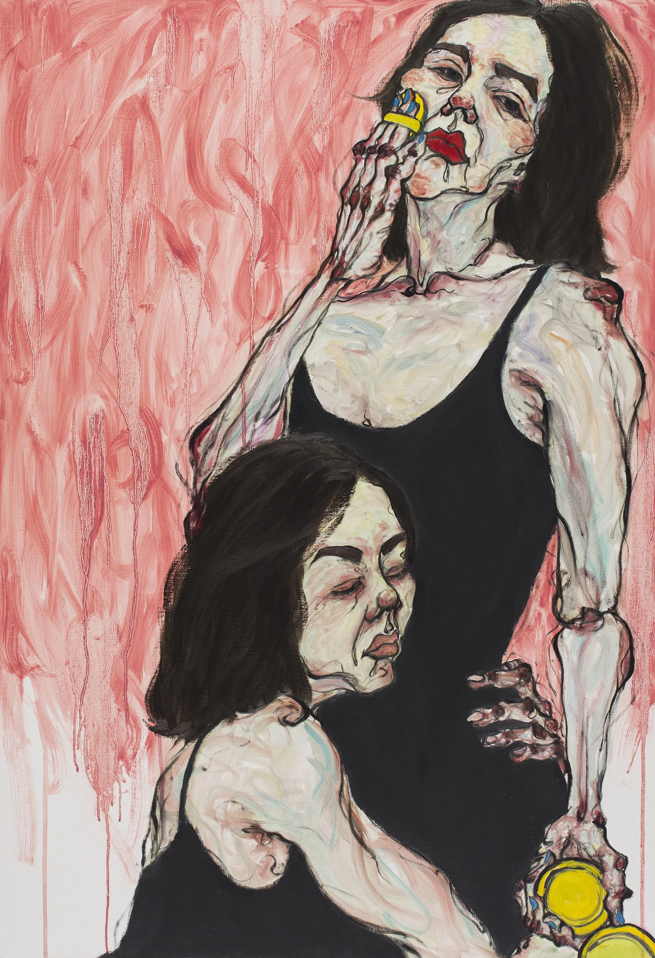 Rendezvous_외면(avoid)2, 116.8 x 80.3 cm, Oil on canvas, 2018.jpg