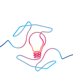 Close-up of a pink ring with a large faceted gemstone, set on a purple ring band